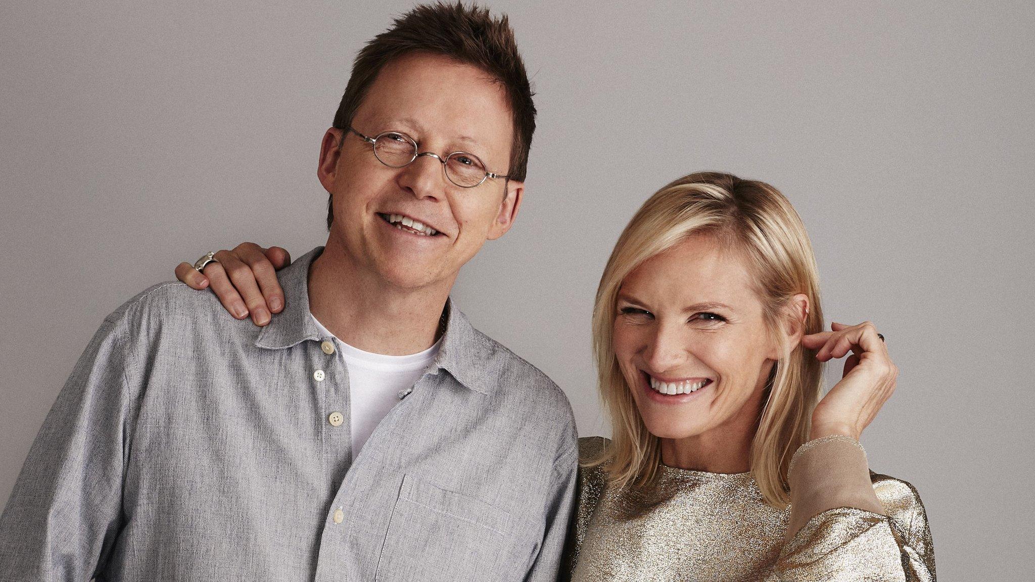 Simon Mayo and Jo Whiley