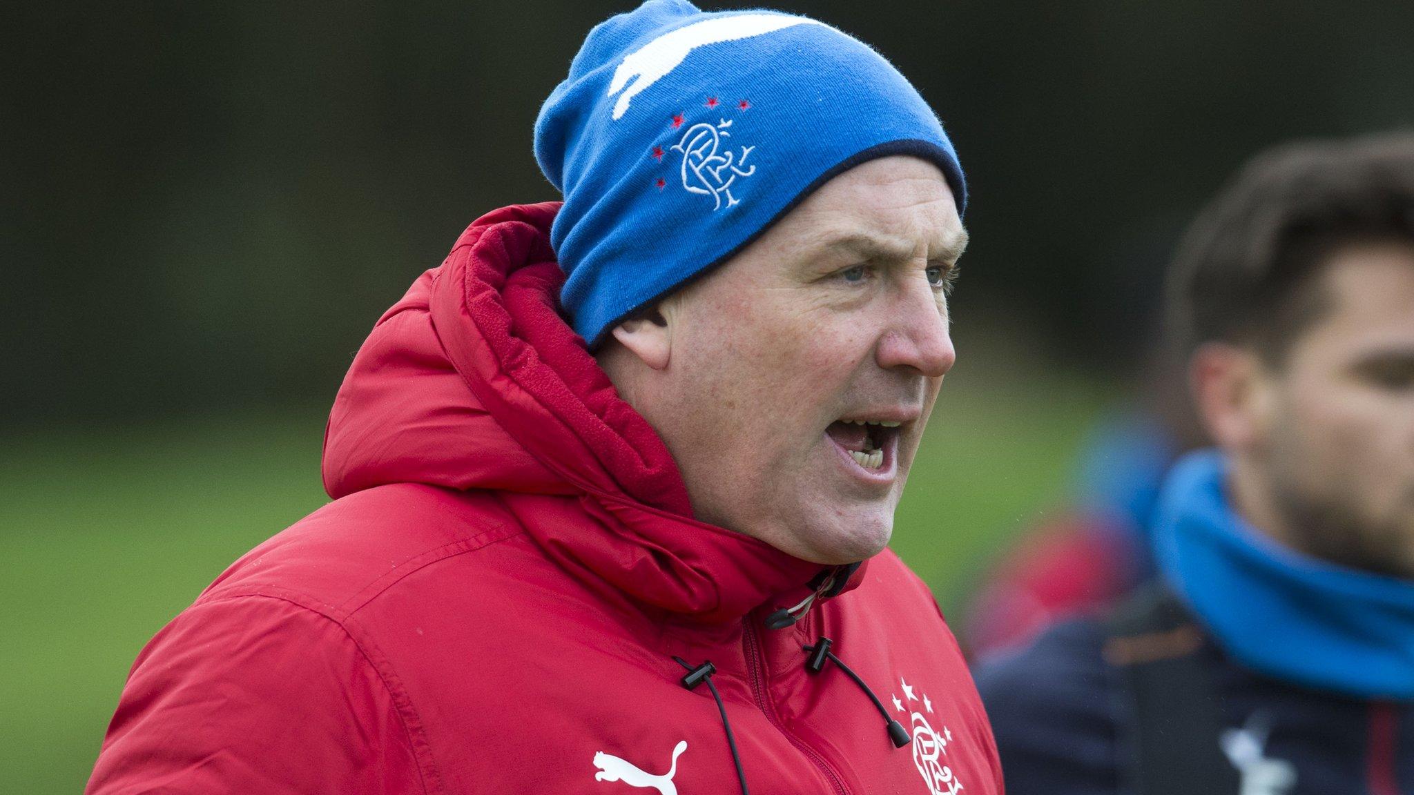 Rangers manager Mark Warburton