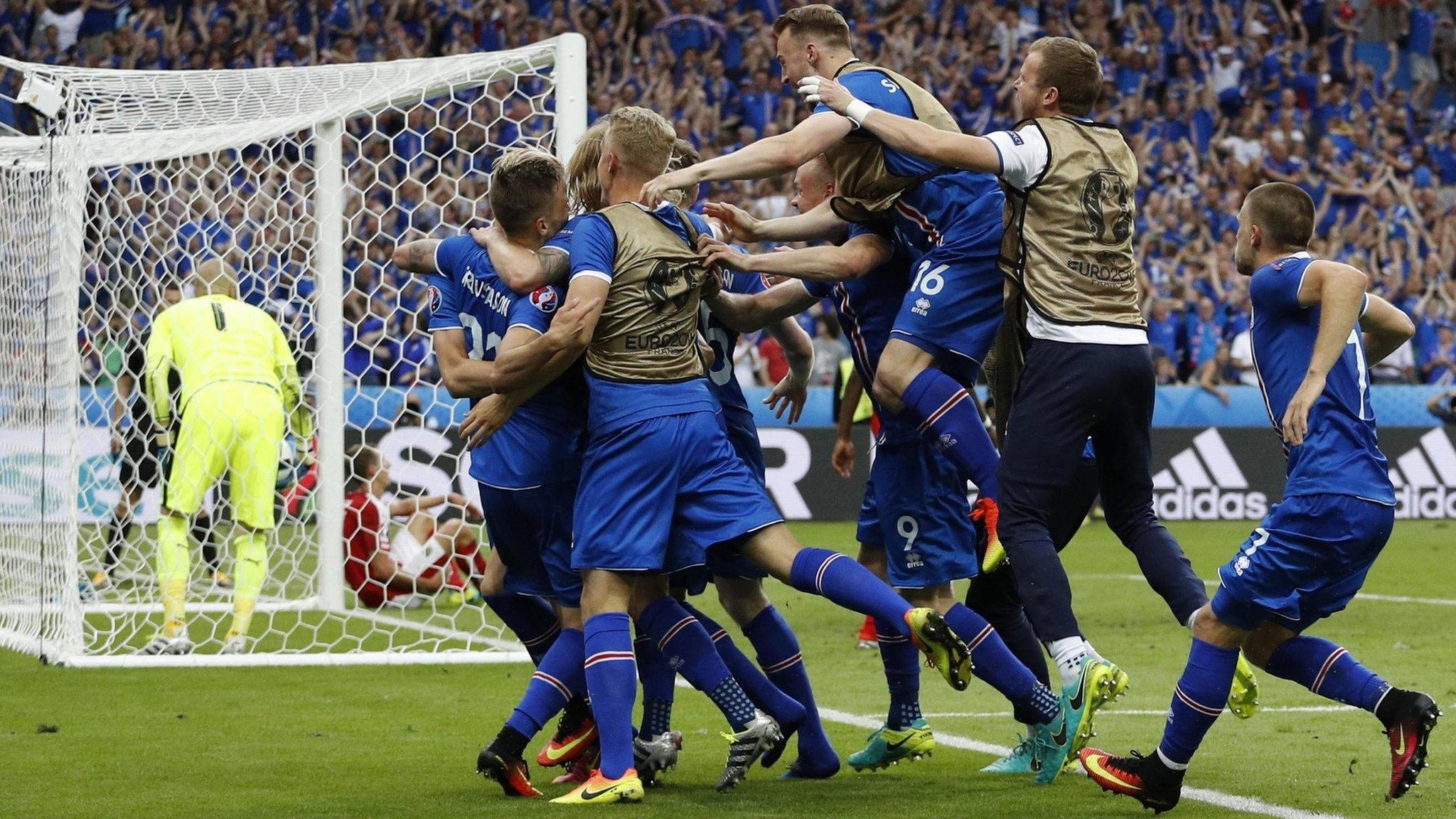 Iceland celebrate