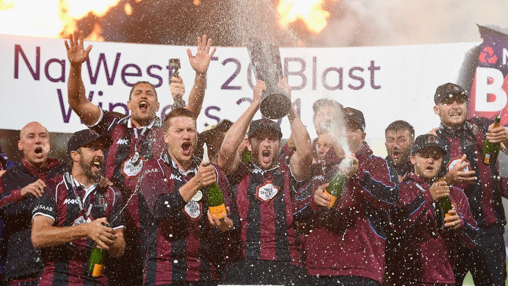 Northants T20 Blast winners