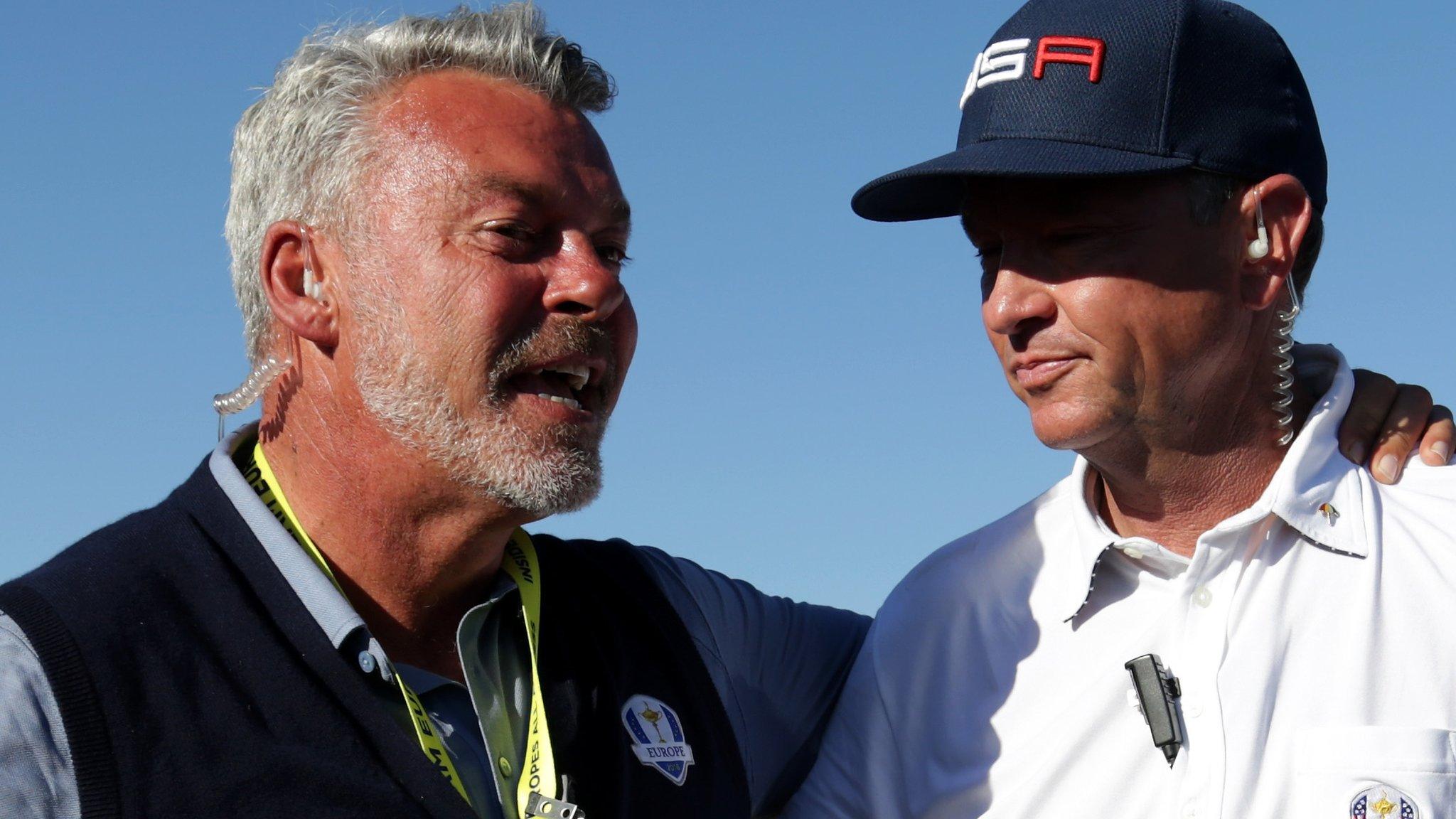 Darren Clarke and Davis Love