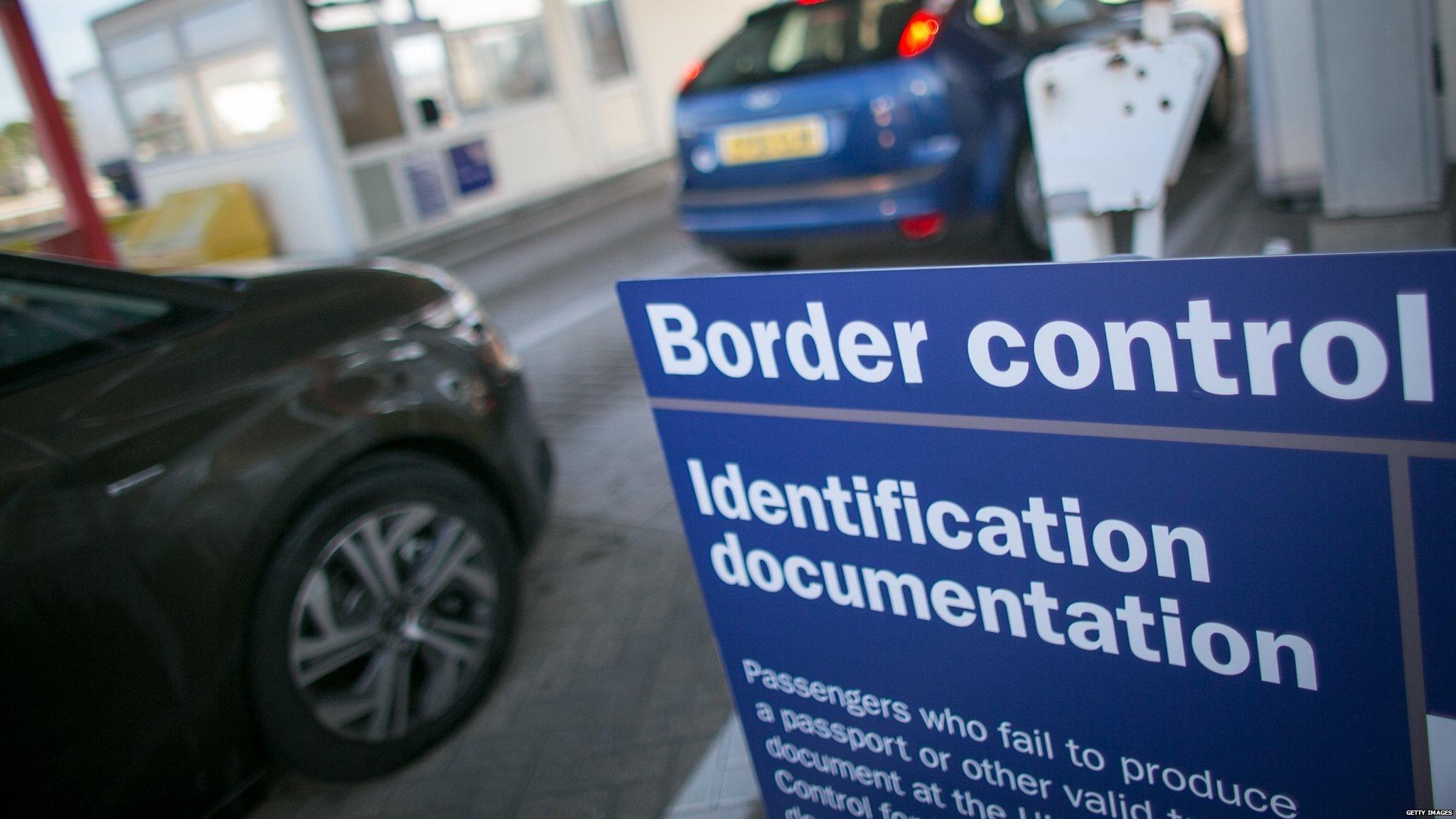 Border Force At work At UK ports