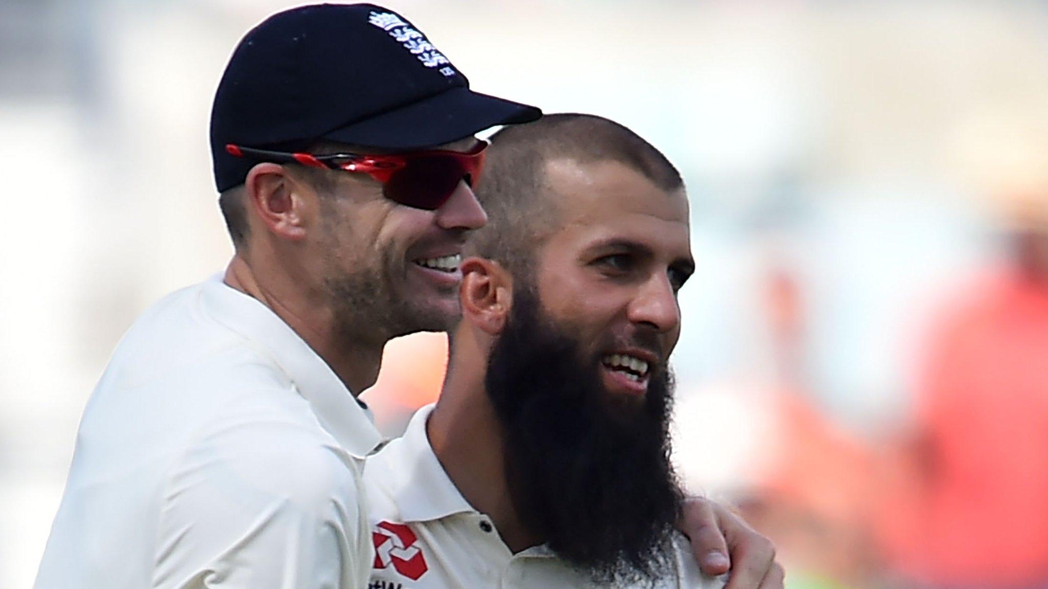 James Anderson and Moeen Ali