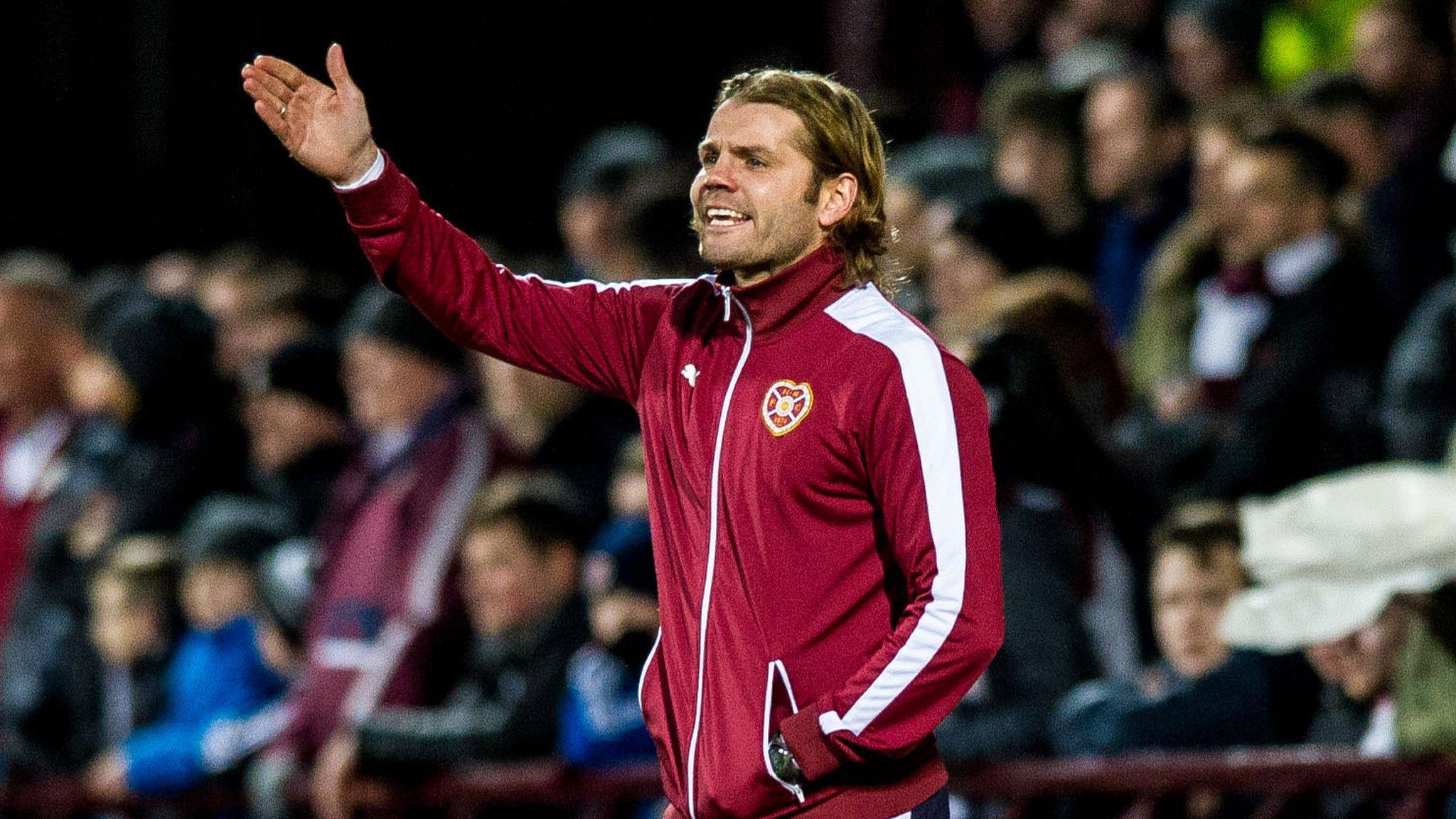 Neilson led Hearts to promotion from the Championship last season