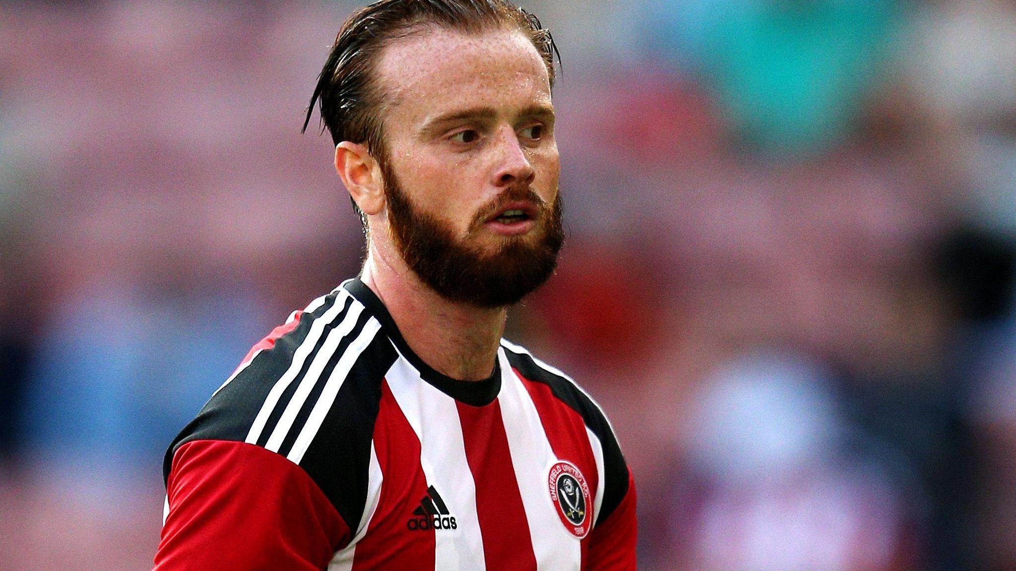 John Brayford in action for Sheffield United