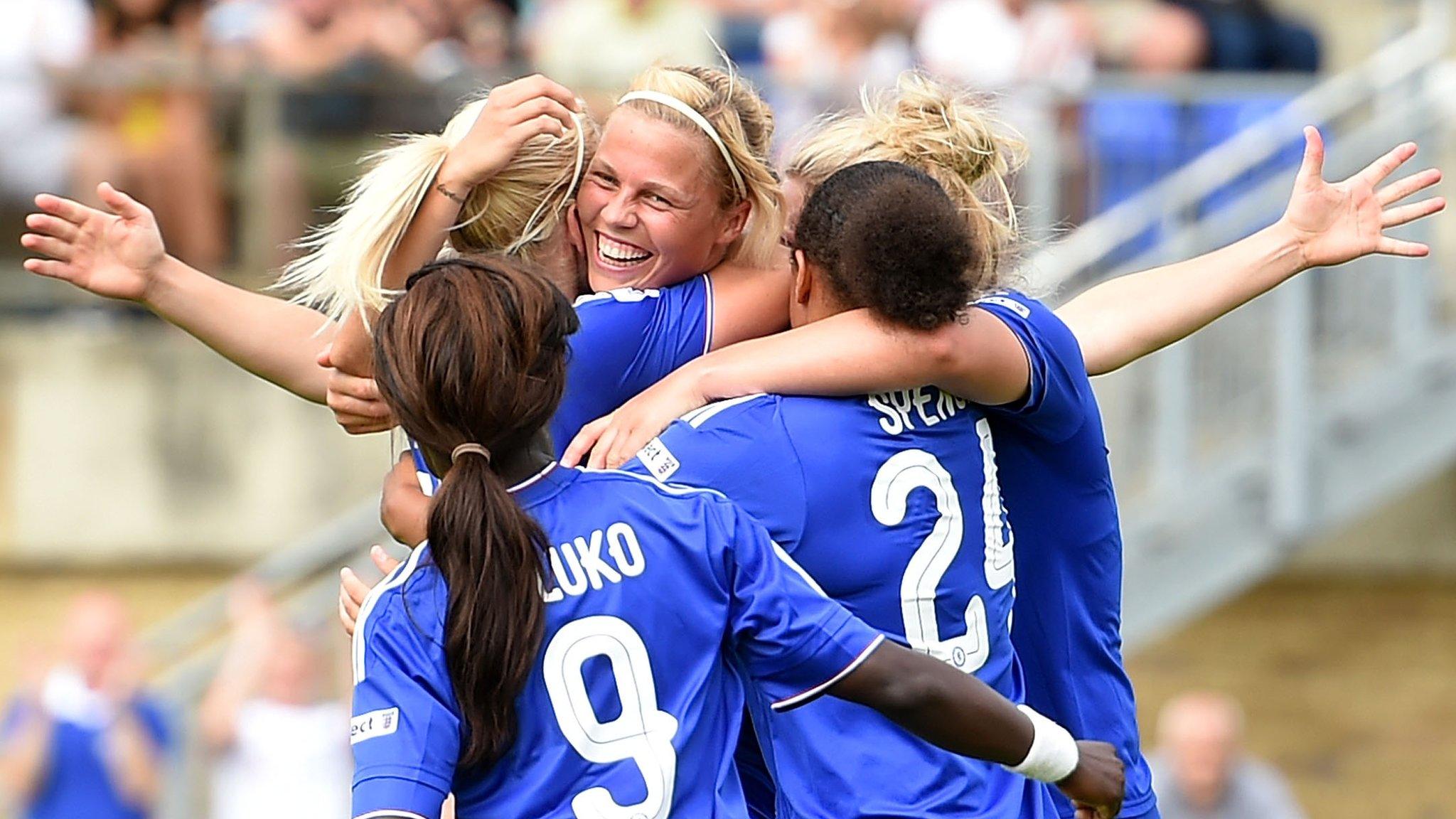 Chelsea celebrate goal