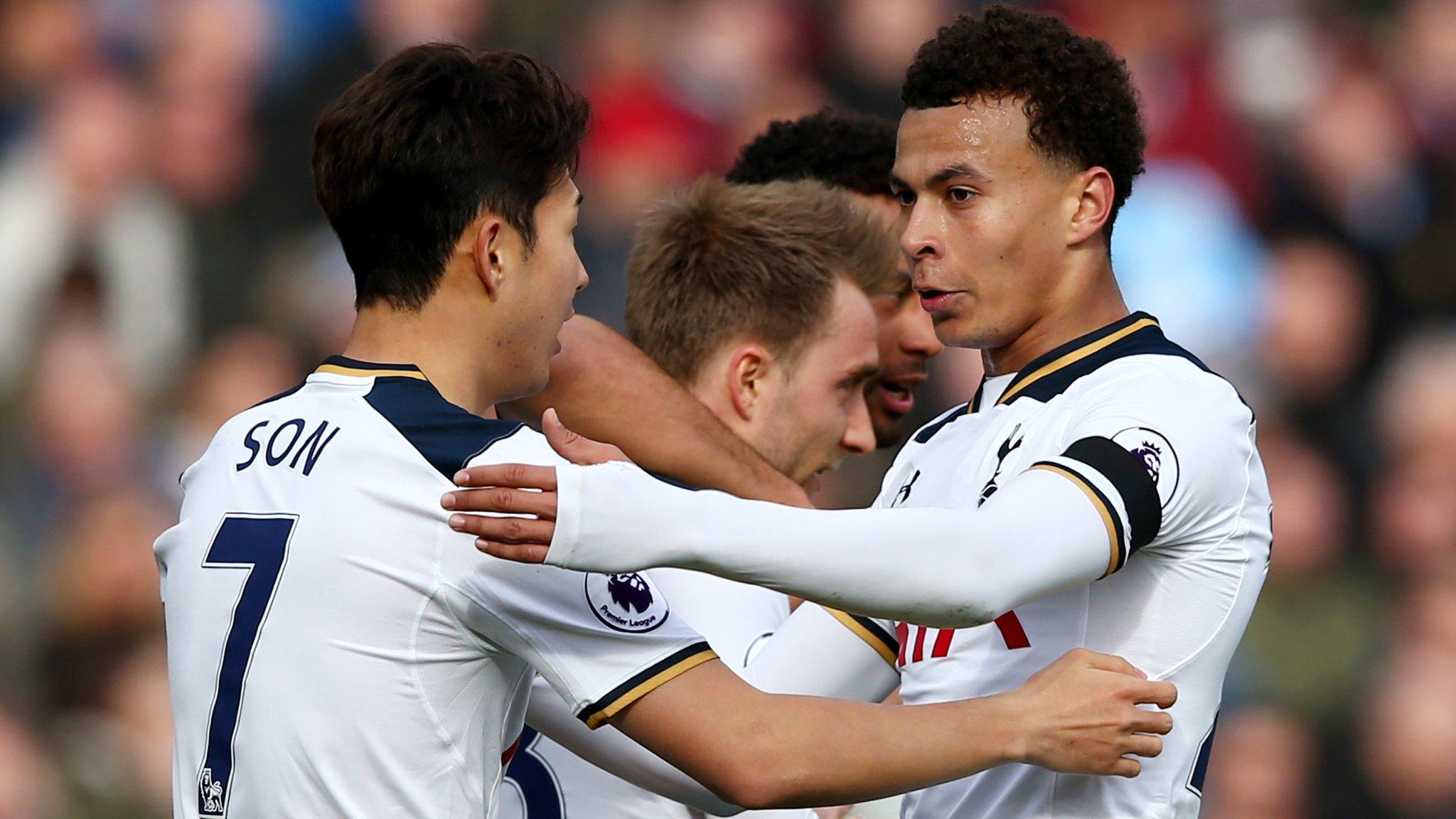 Son Heung-min and Dele Alli