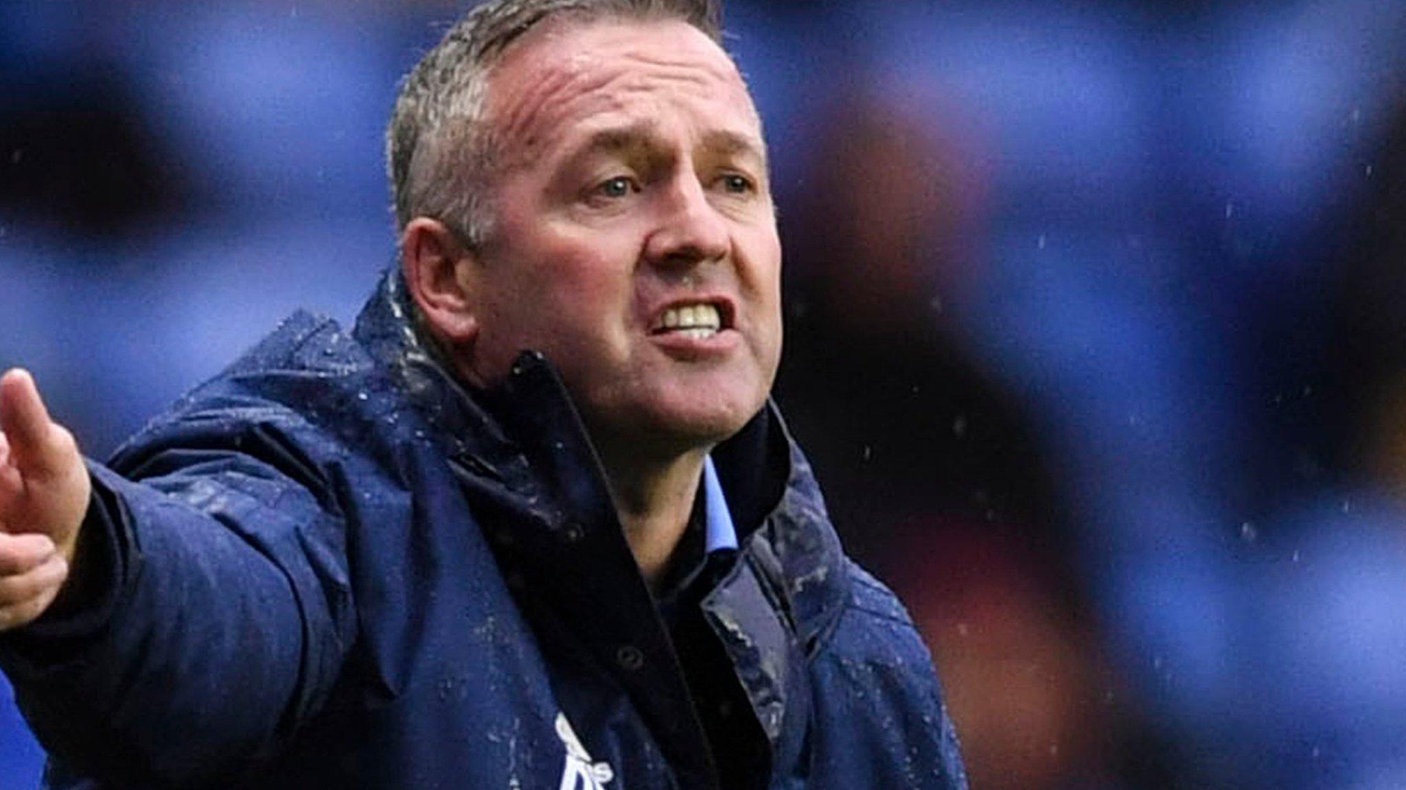 Ipswich manager Paul Lambert