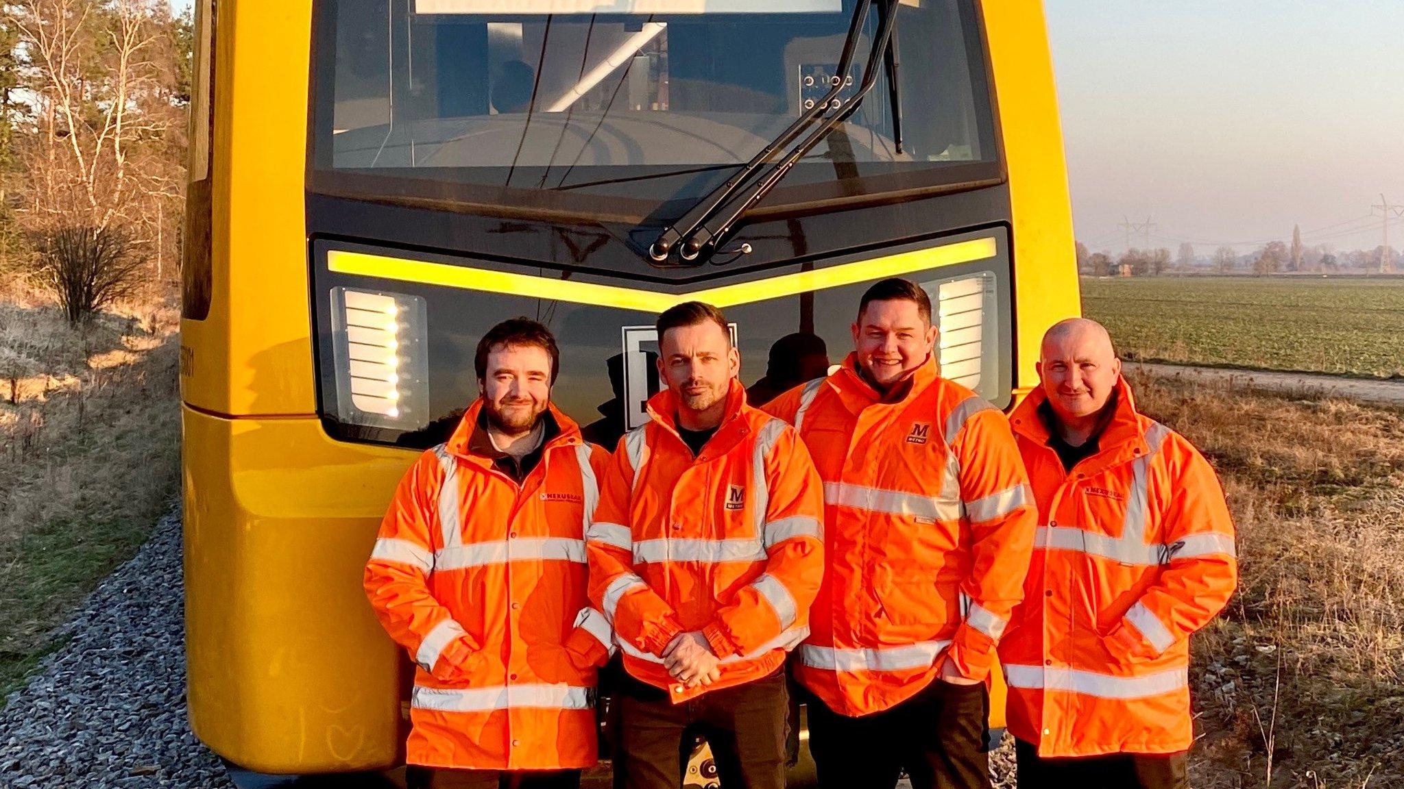 Metro drivers first to test the new trains