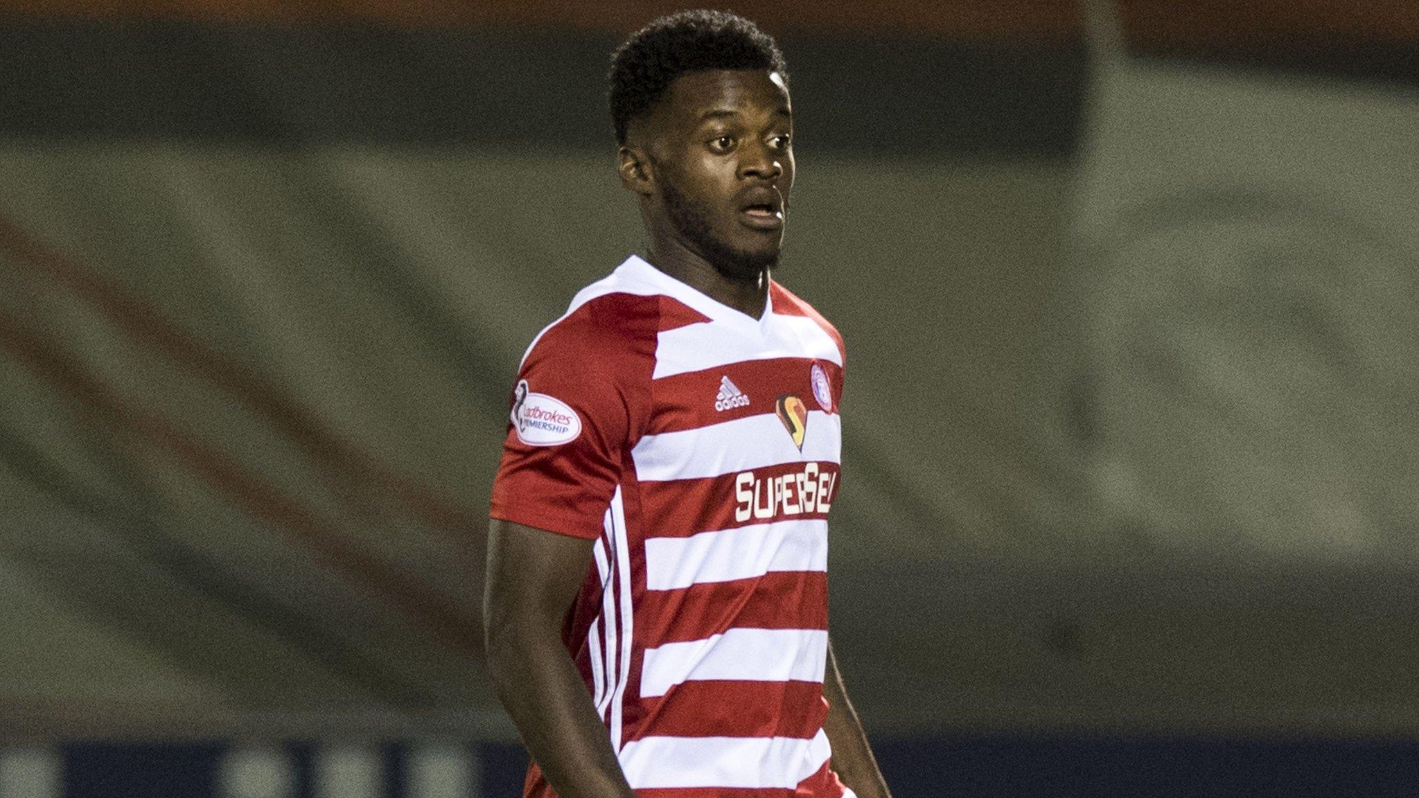 Swansea striker Botti Biabi on loan at Hamilton Academical