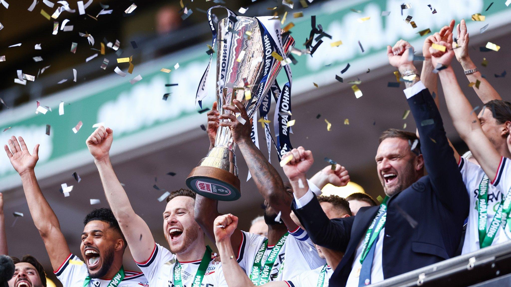 Bolton lift EFL Trophy