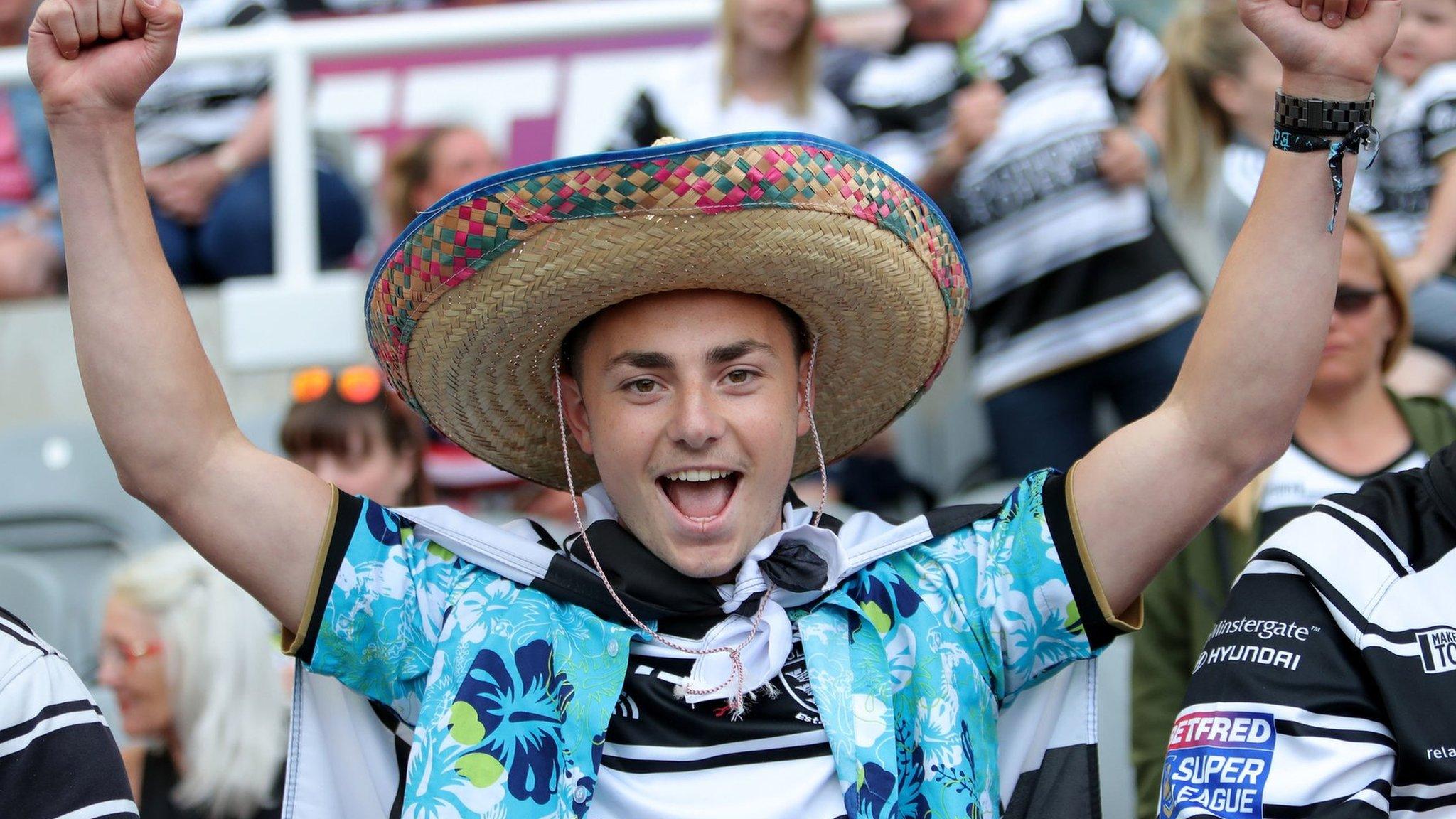 Hull FC fan at Magic Weekend