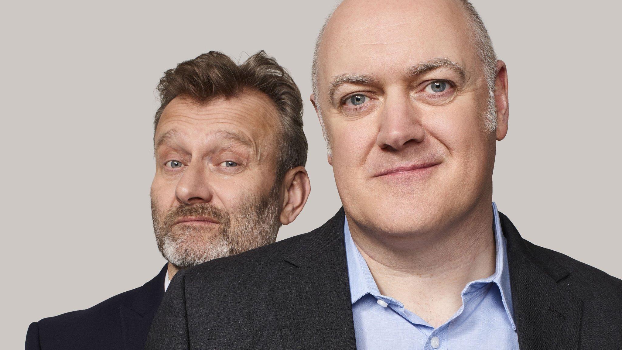 Hugh Dennis and Dara O'Briain