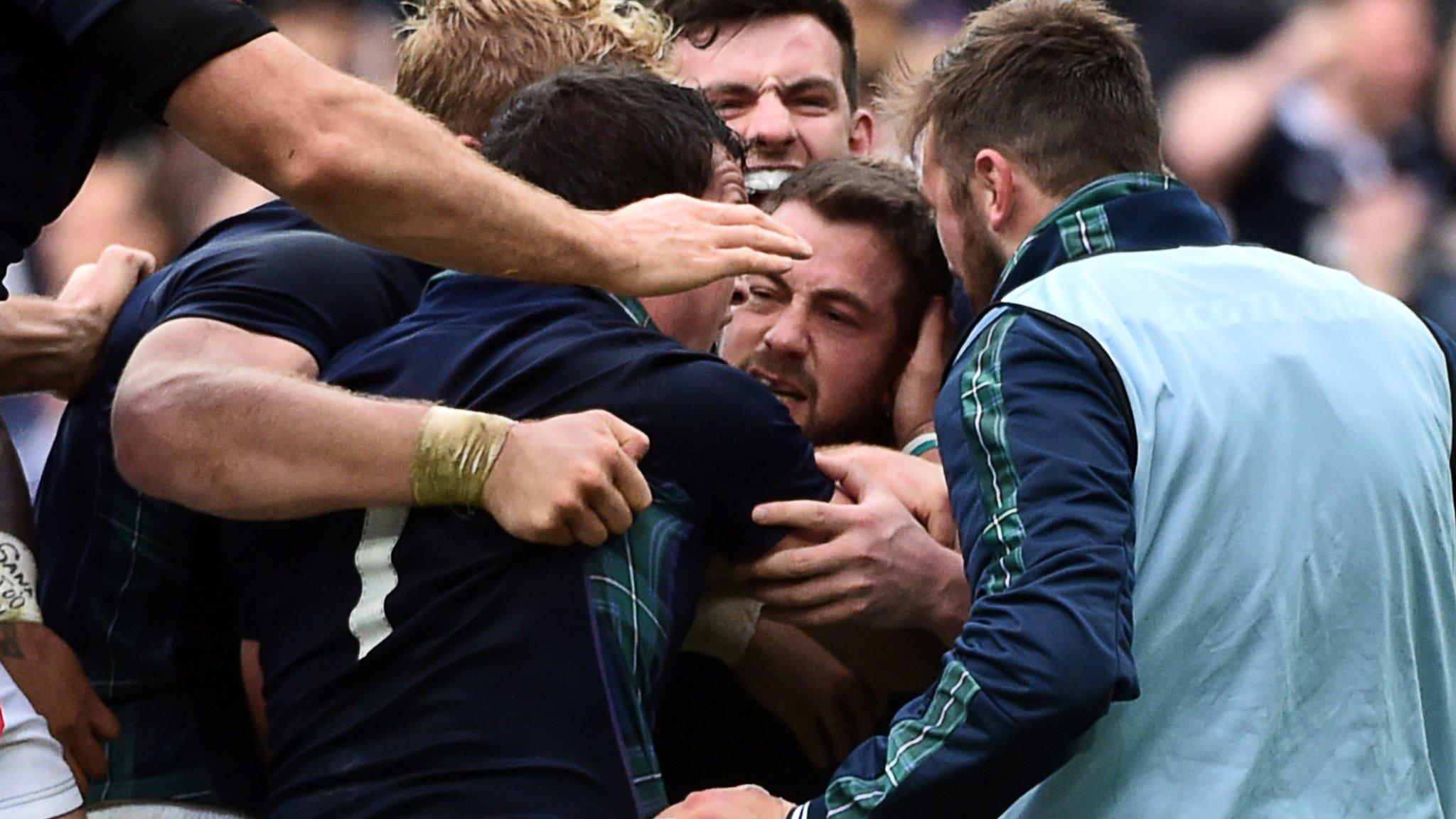 Scotland celebrate