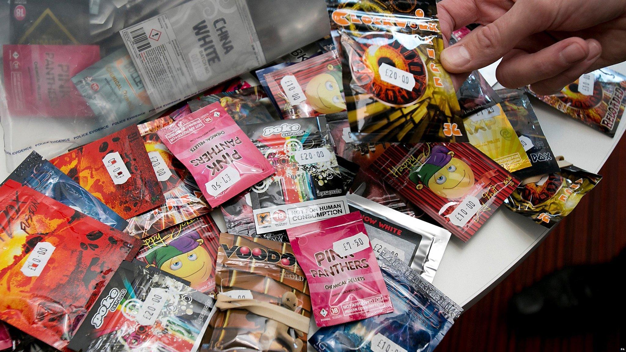 Undated handout photo issued by City of Edinburgh Council of so-called legal highs