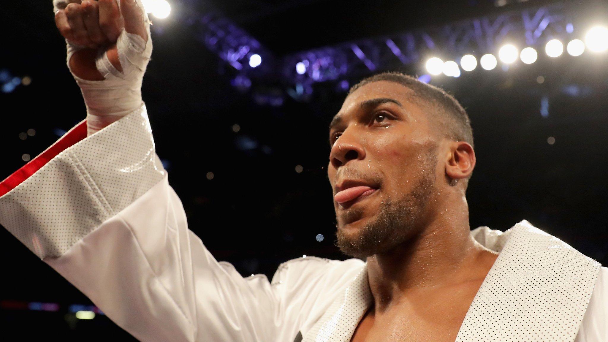 Anthony Joshua has won all of his 21 bouts