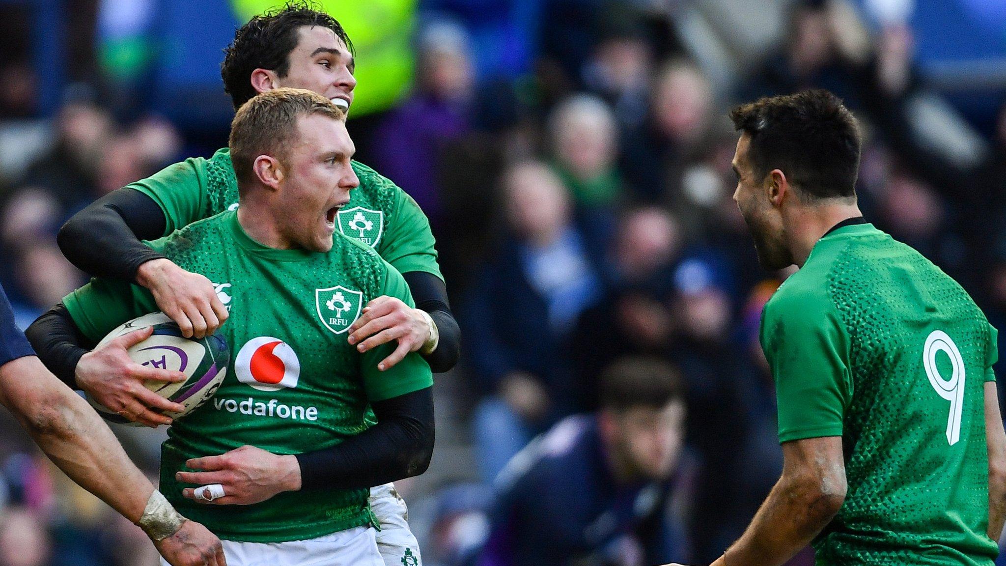 Ireland celebrate