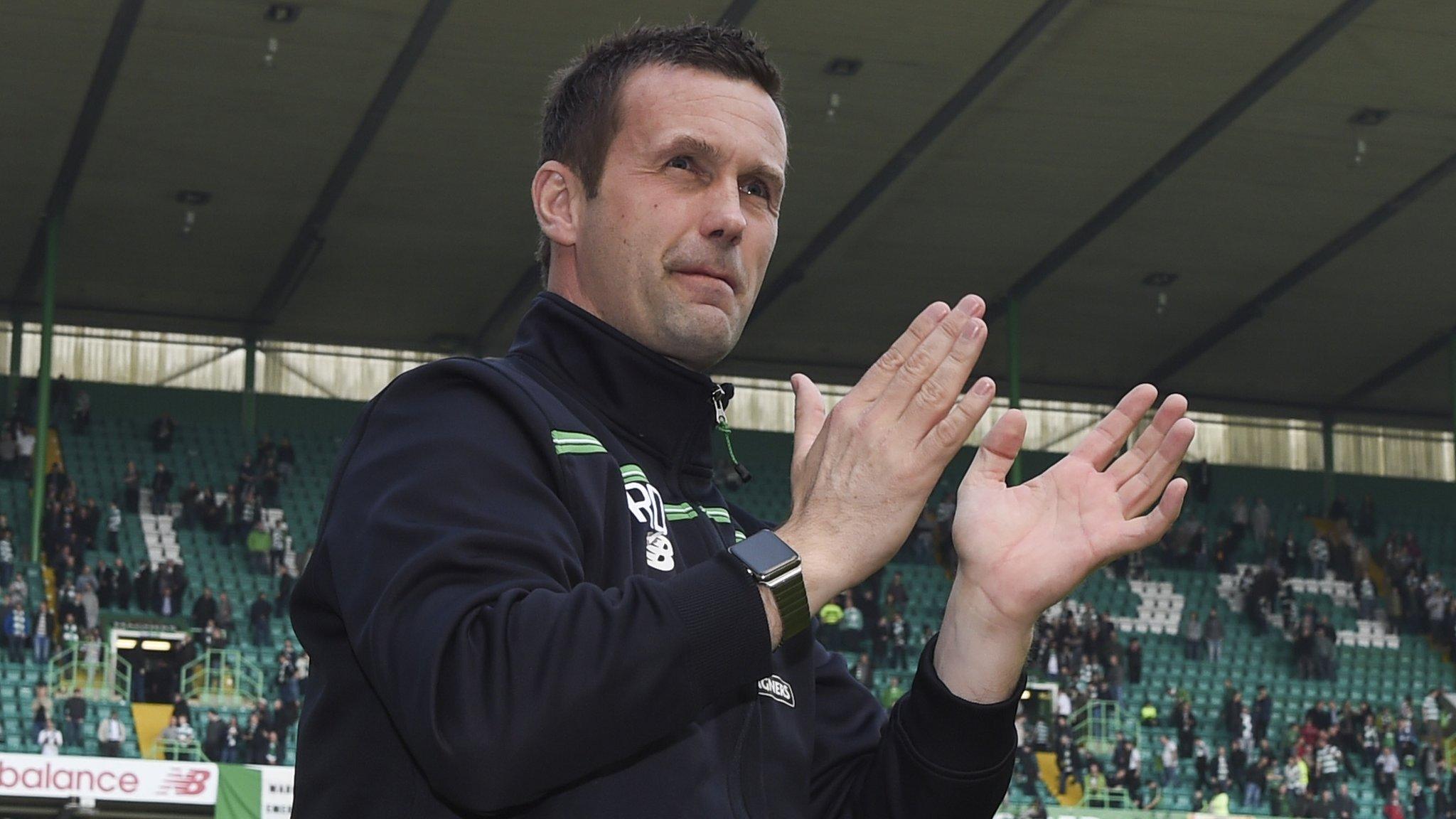 Celtic manager Ronny Deila