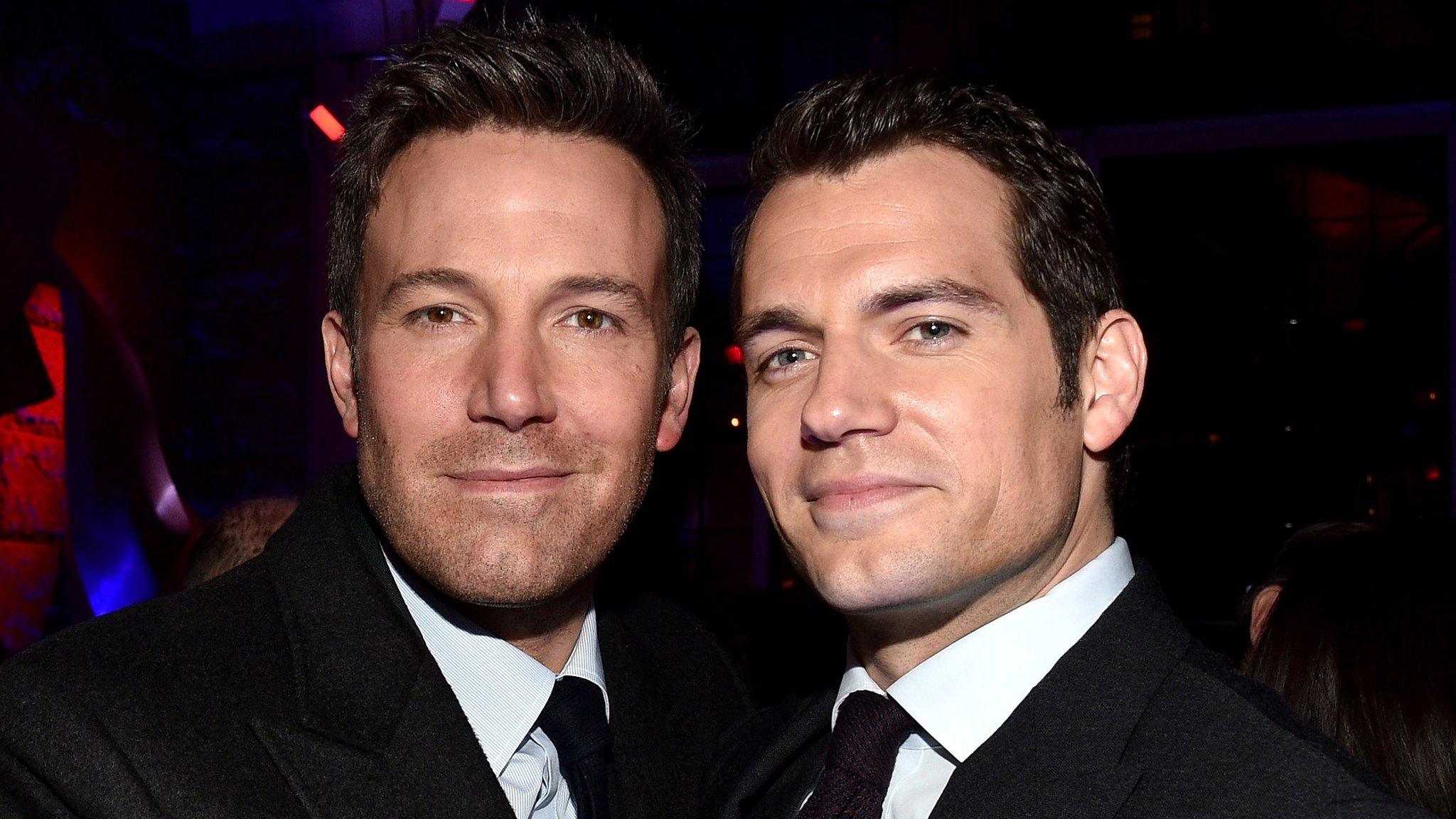 Ben Affleck and Henry Cavill