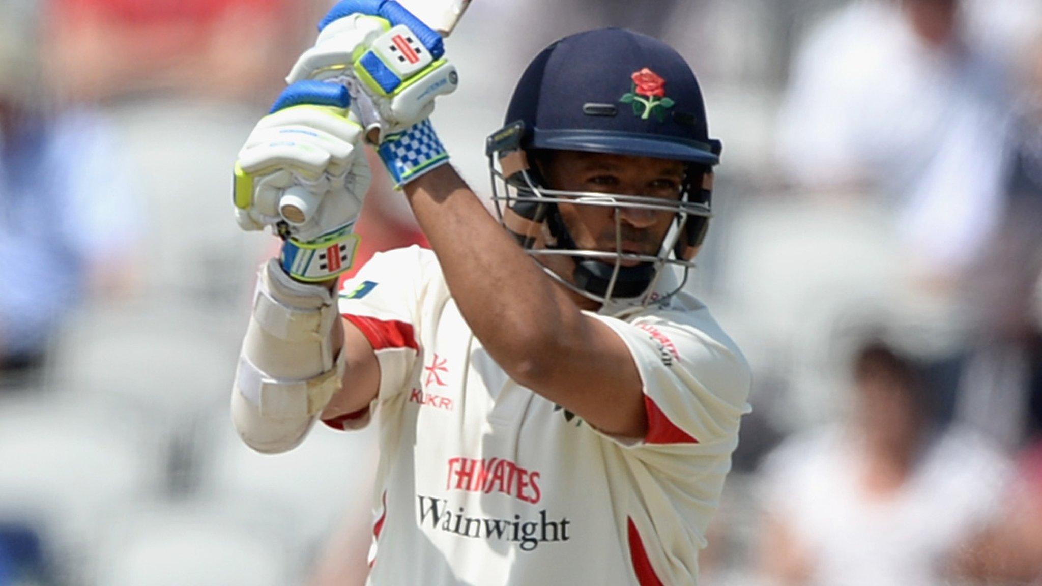 Ashwell Prince in action for Lancashire