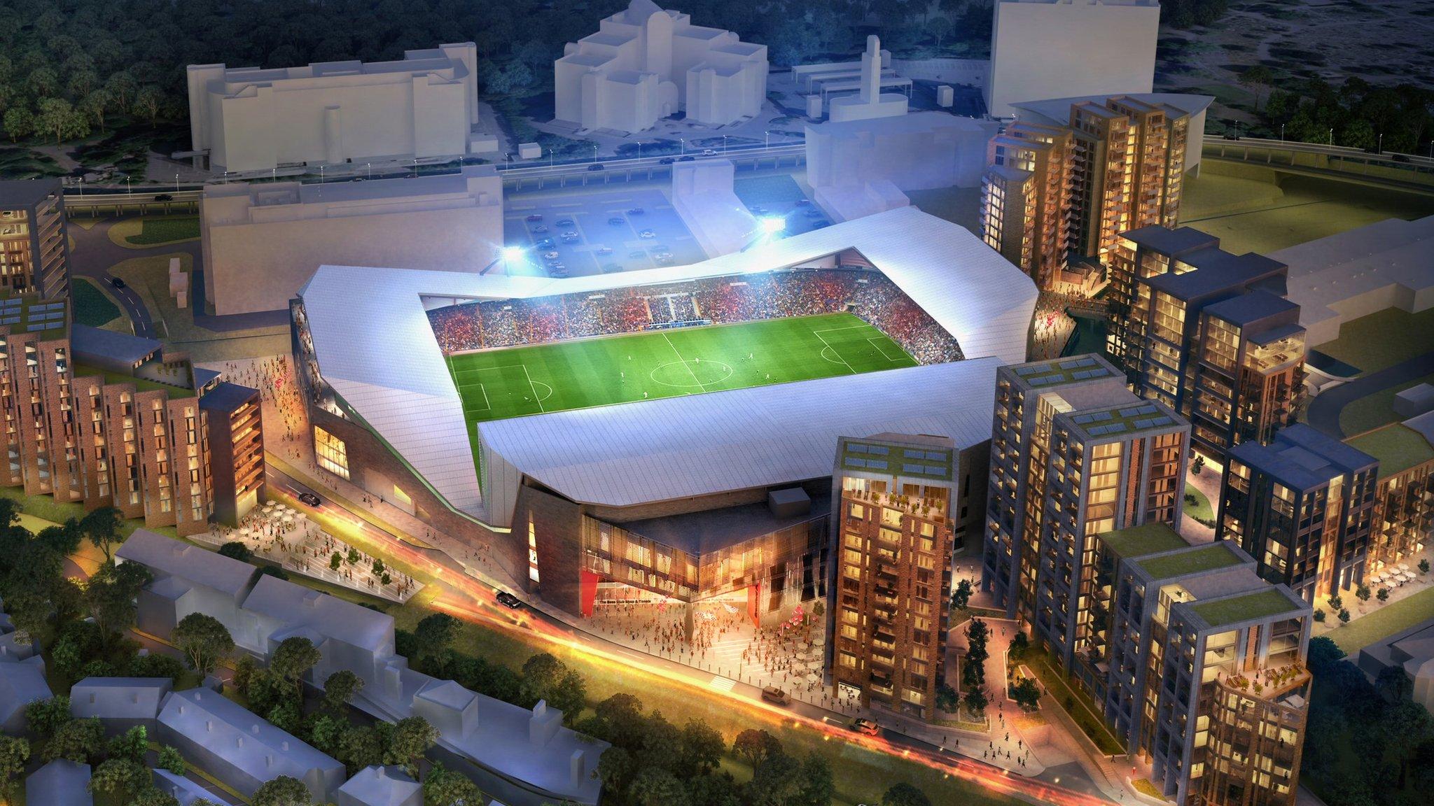 Brentford FC's proposed new Lionel Road stadium