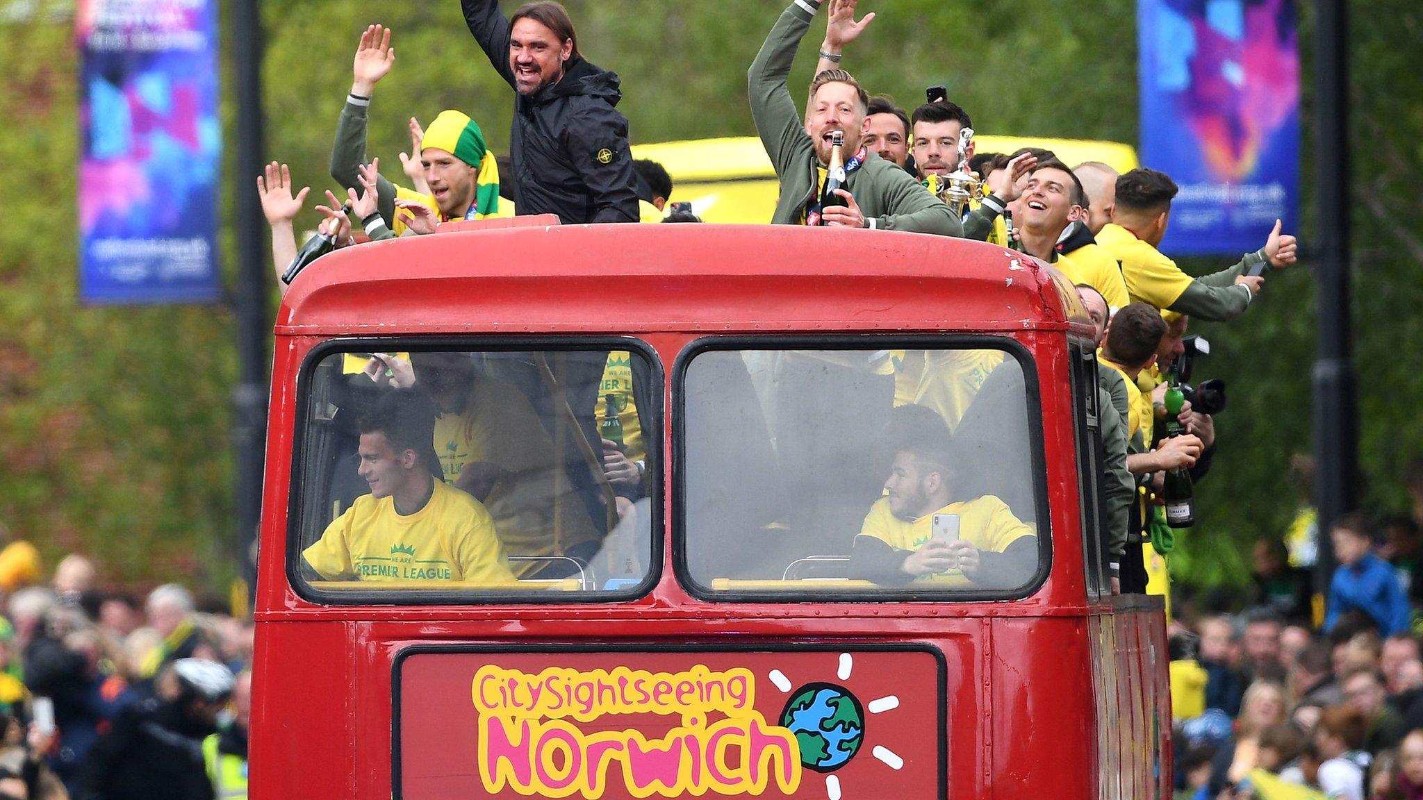 Norwich City promotion parade