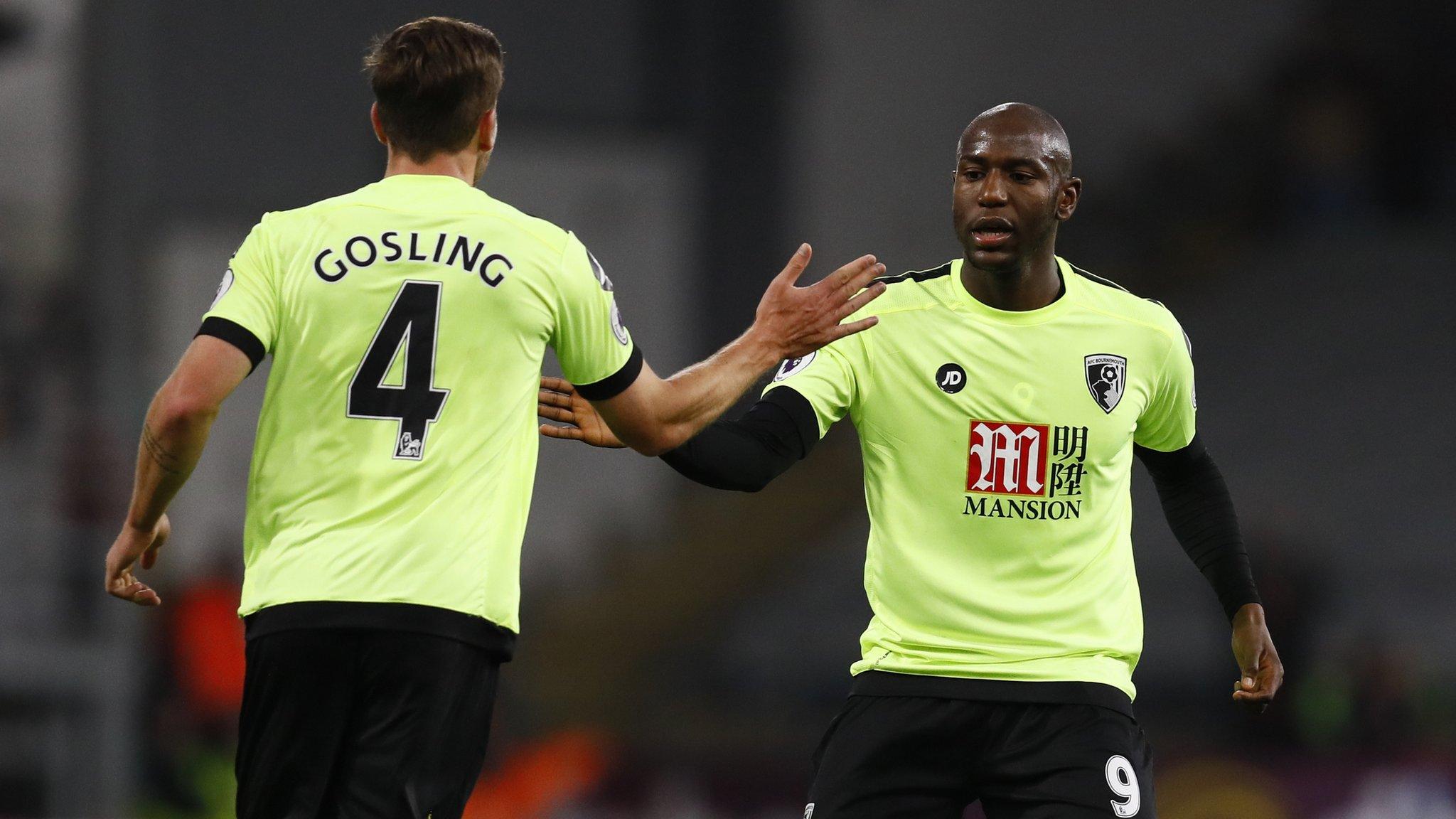 Benik Afobe celebrates