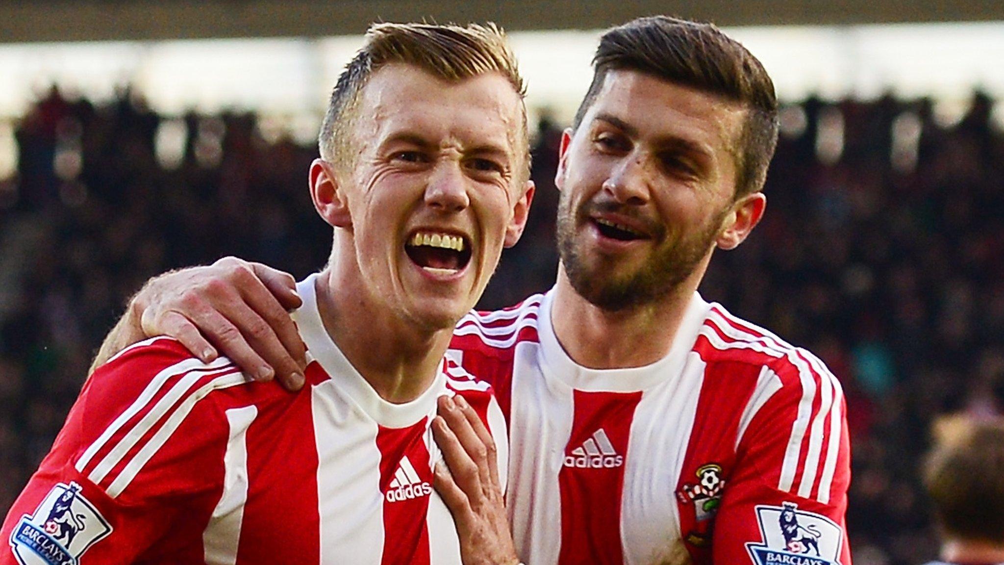 James Ward-Prowse celebrates