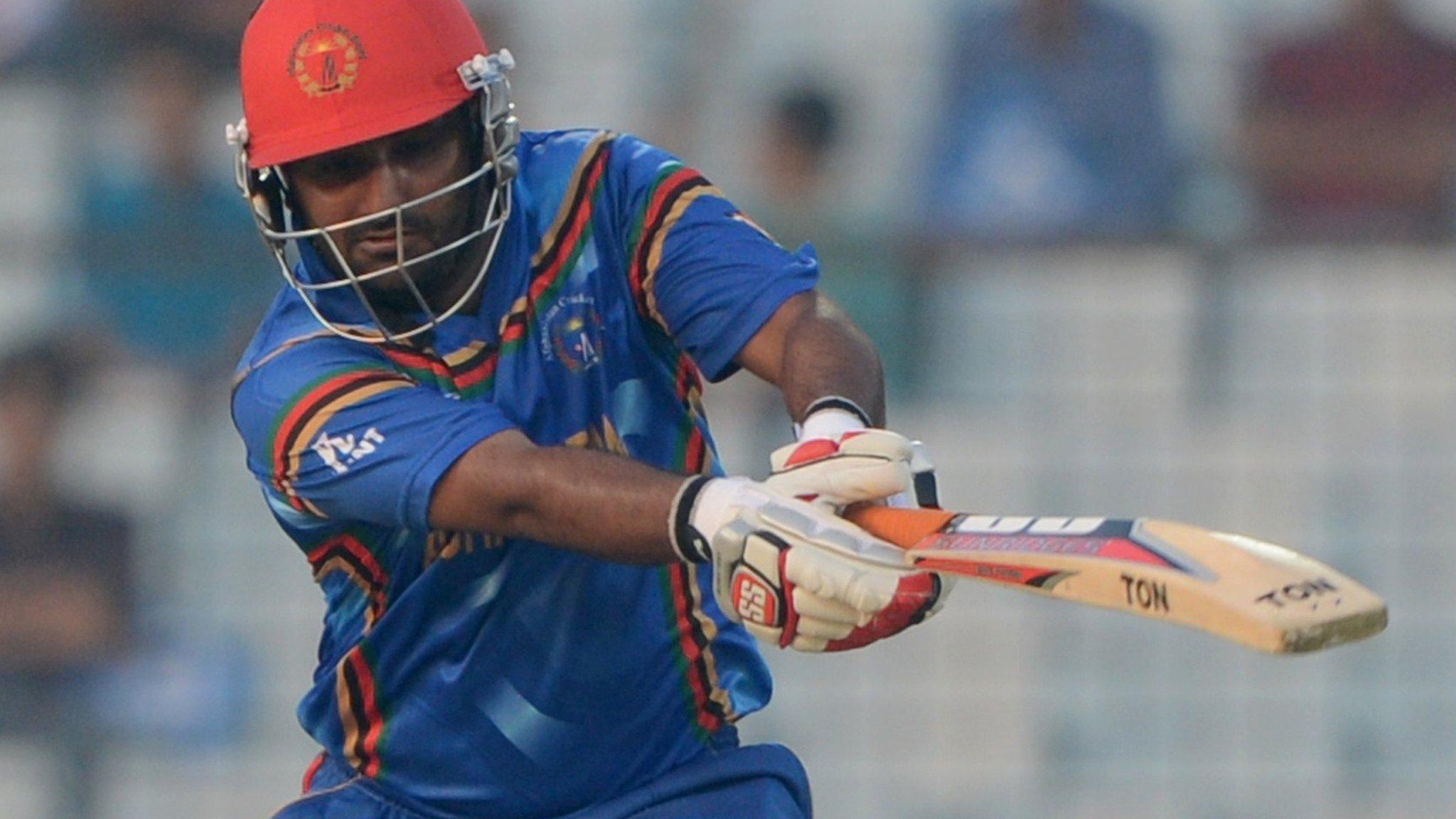 Afghanistan's Mohammad Shahzad