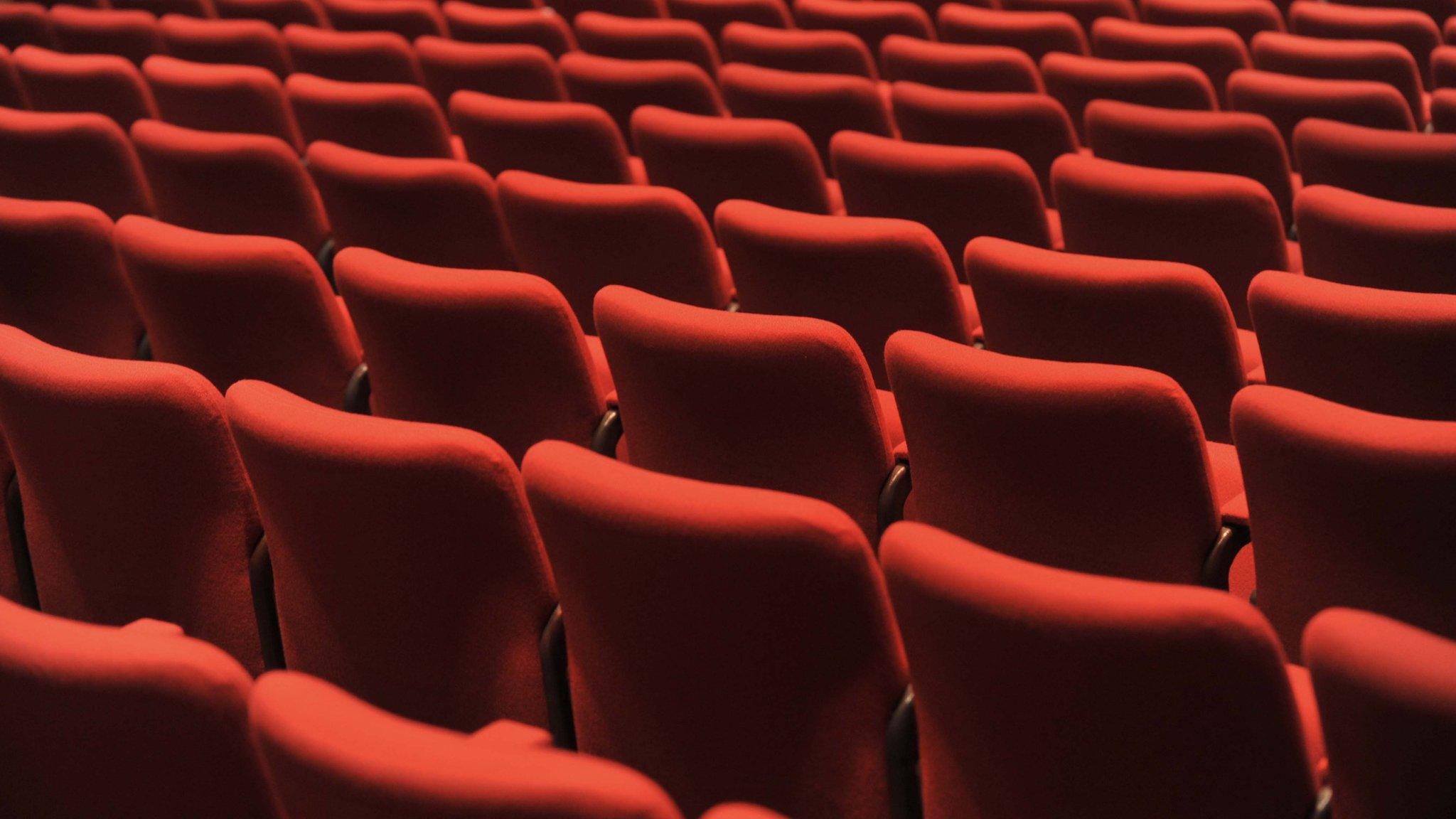 Empty theatre seats