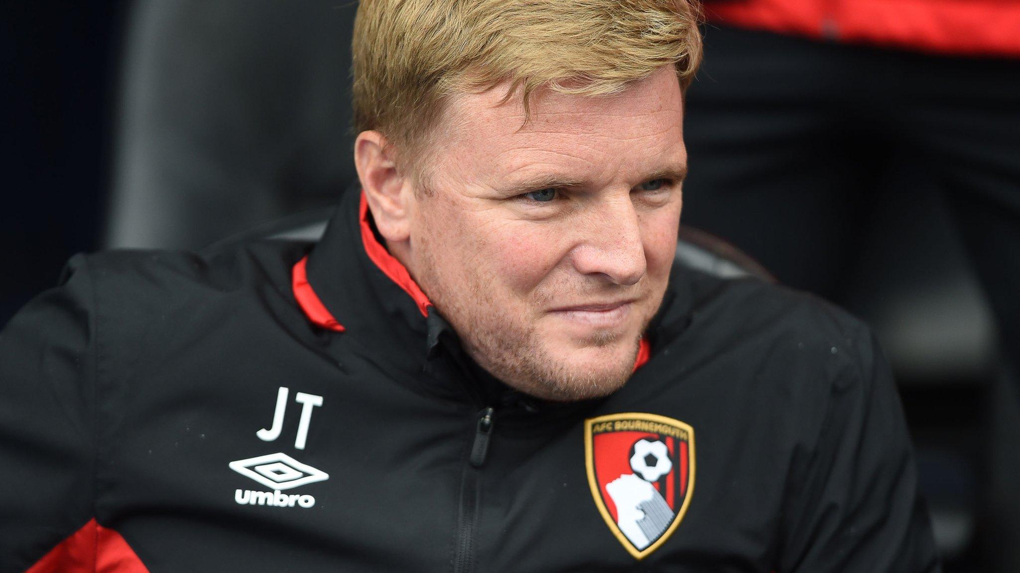 Bournemouth manager Eddie Howe