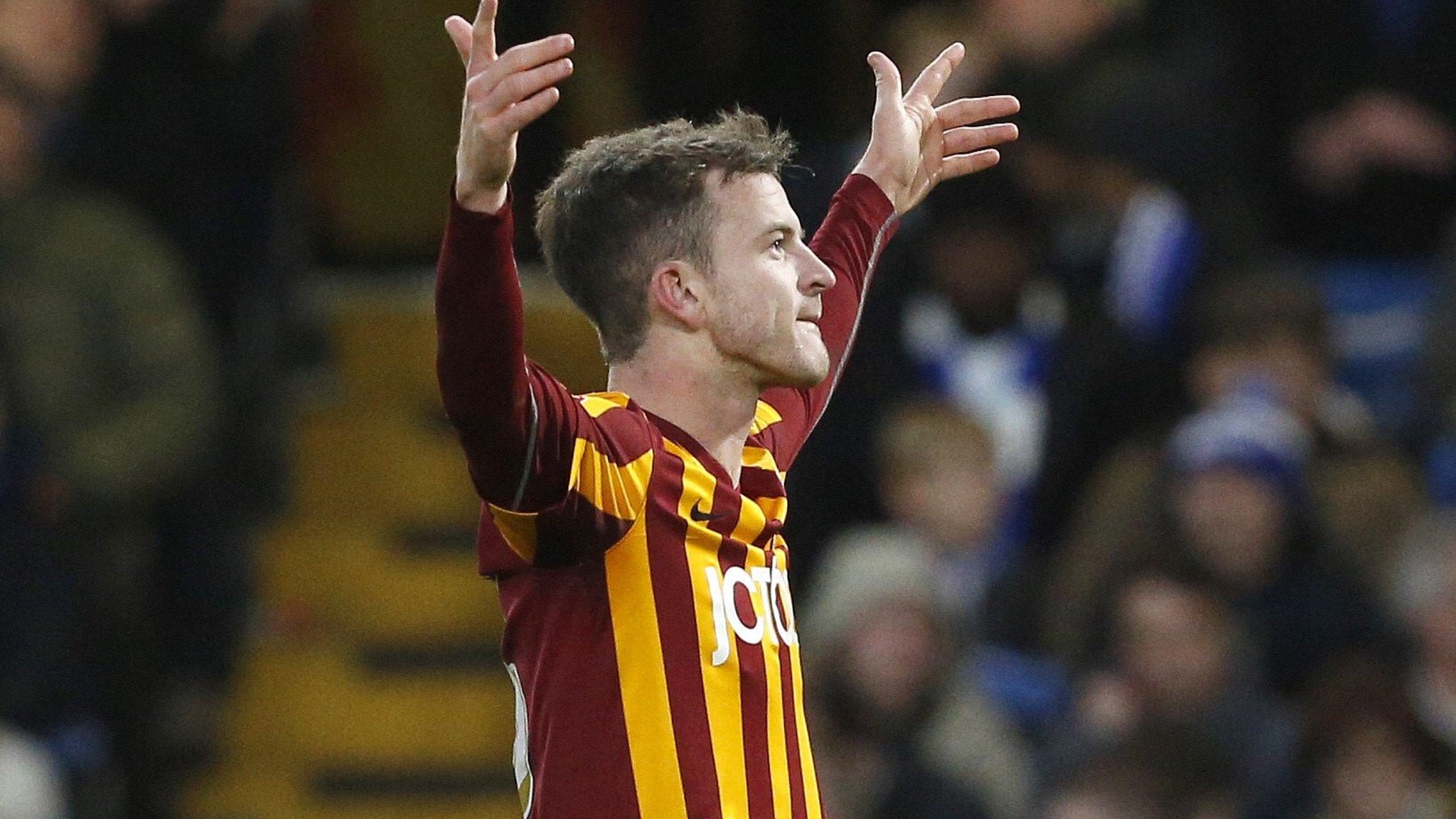 Andy Halliday scored three goals in 28 appearances for Bradford City last season