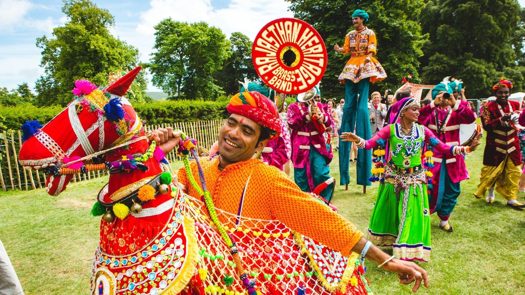 The Rajasthan Heritage Brass Band