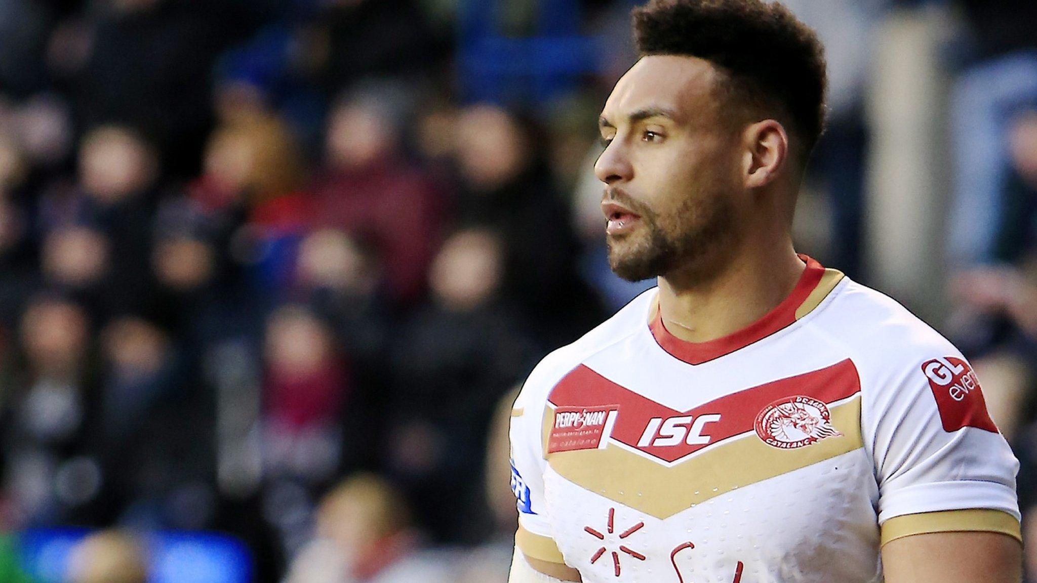 Jodie Broughton in action for Catalans Dragons