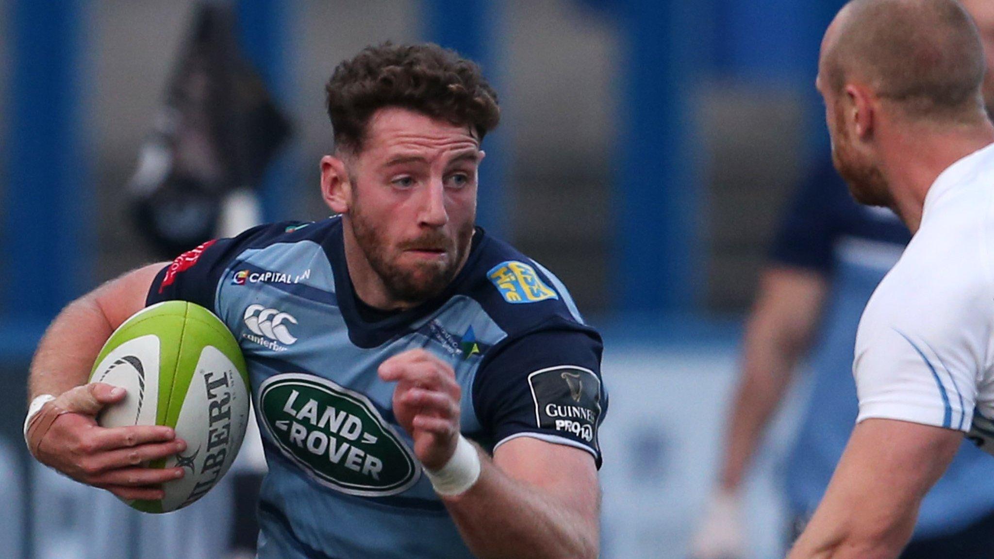 Alex Cuthbert takes on Exeter