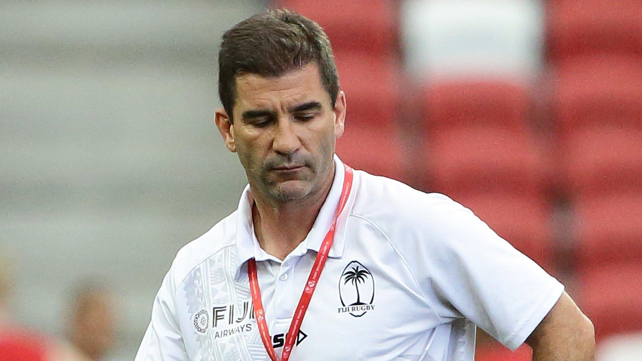 Fiji sevens coach Gareth Baber