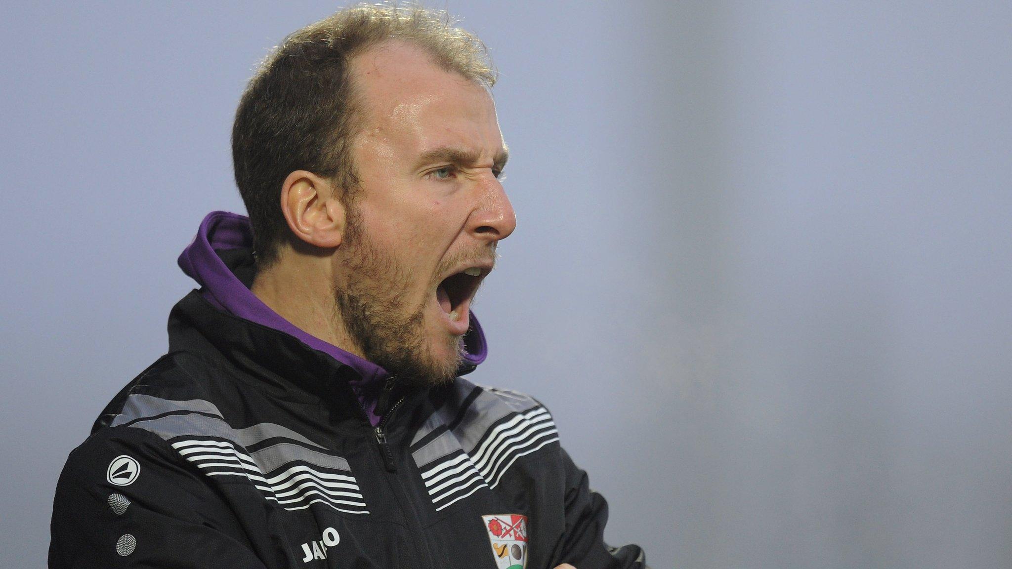 Barnet interim coach Henry Newman