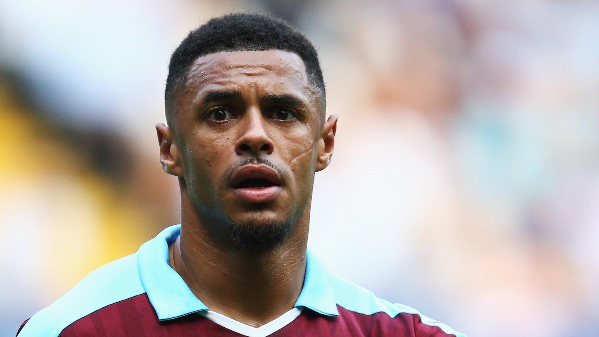 Burnley striker Andre Gray