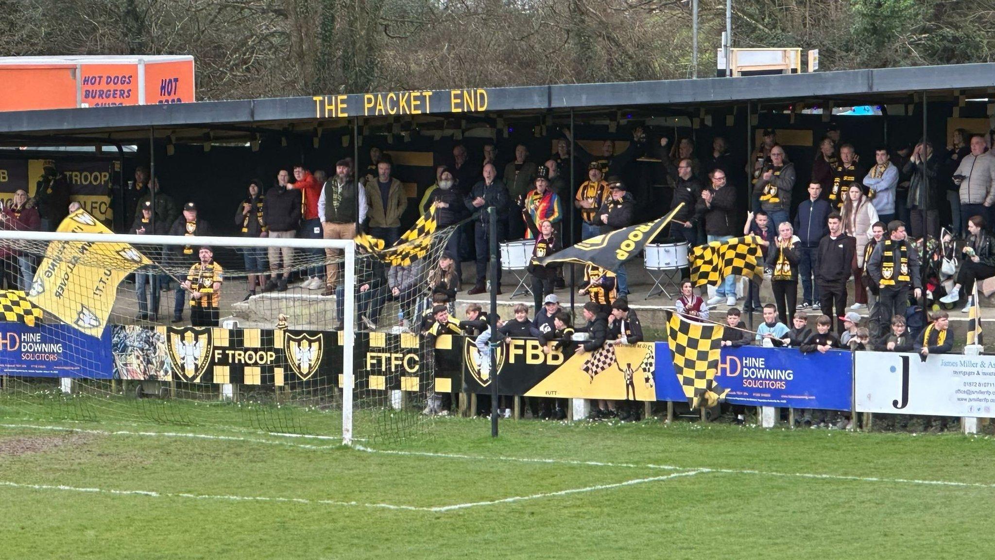 Falmouth Town fans