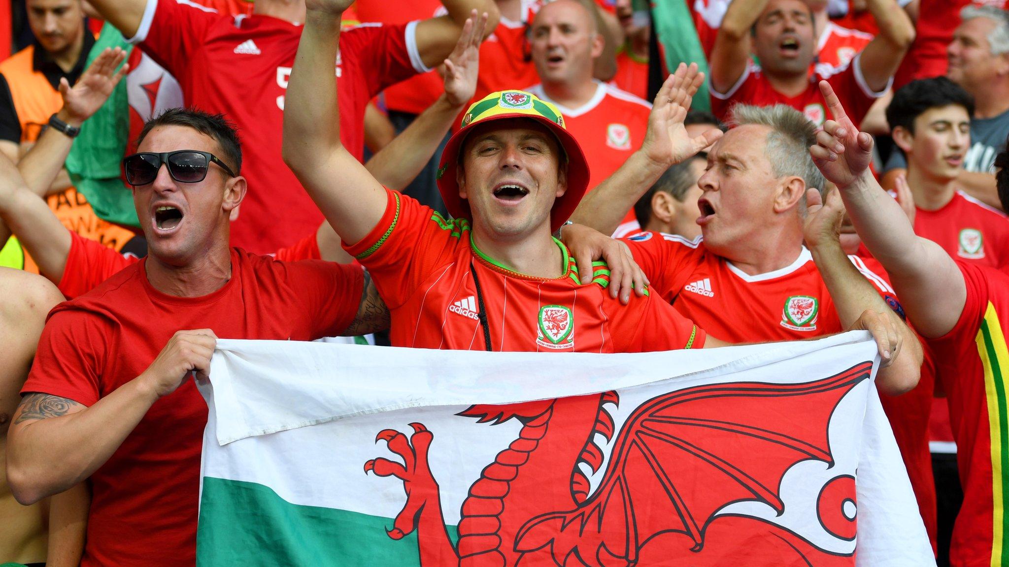 Wales supporters