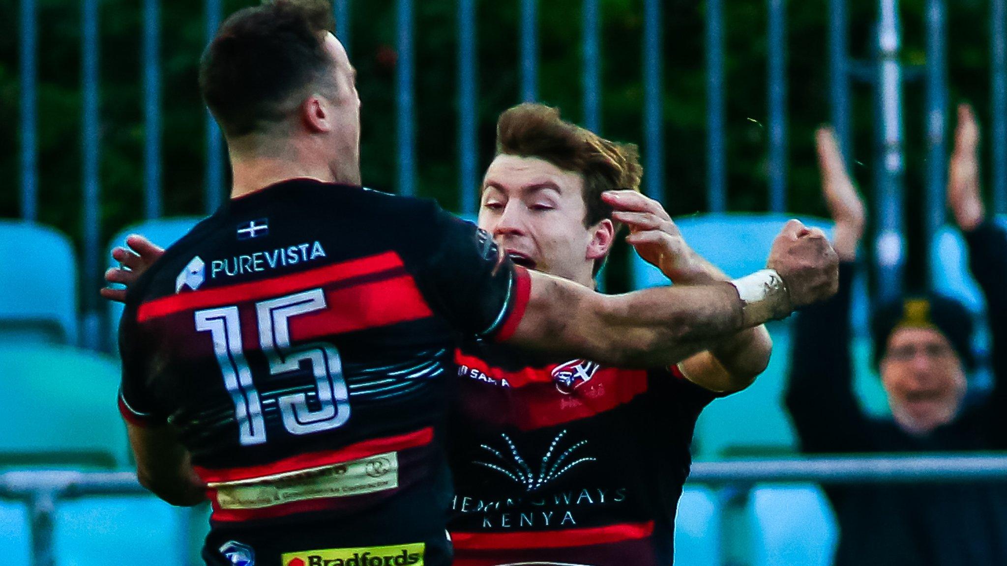 Cornish Pirates celebrate