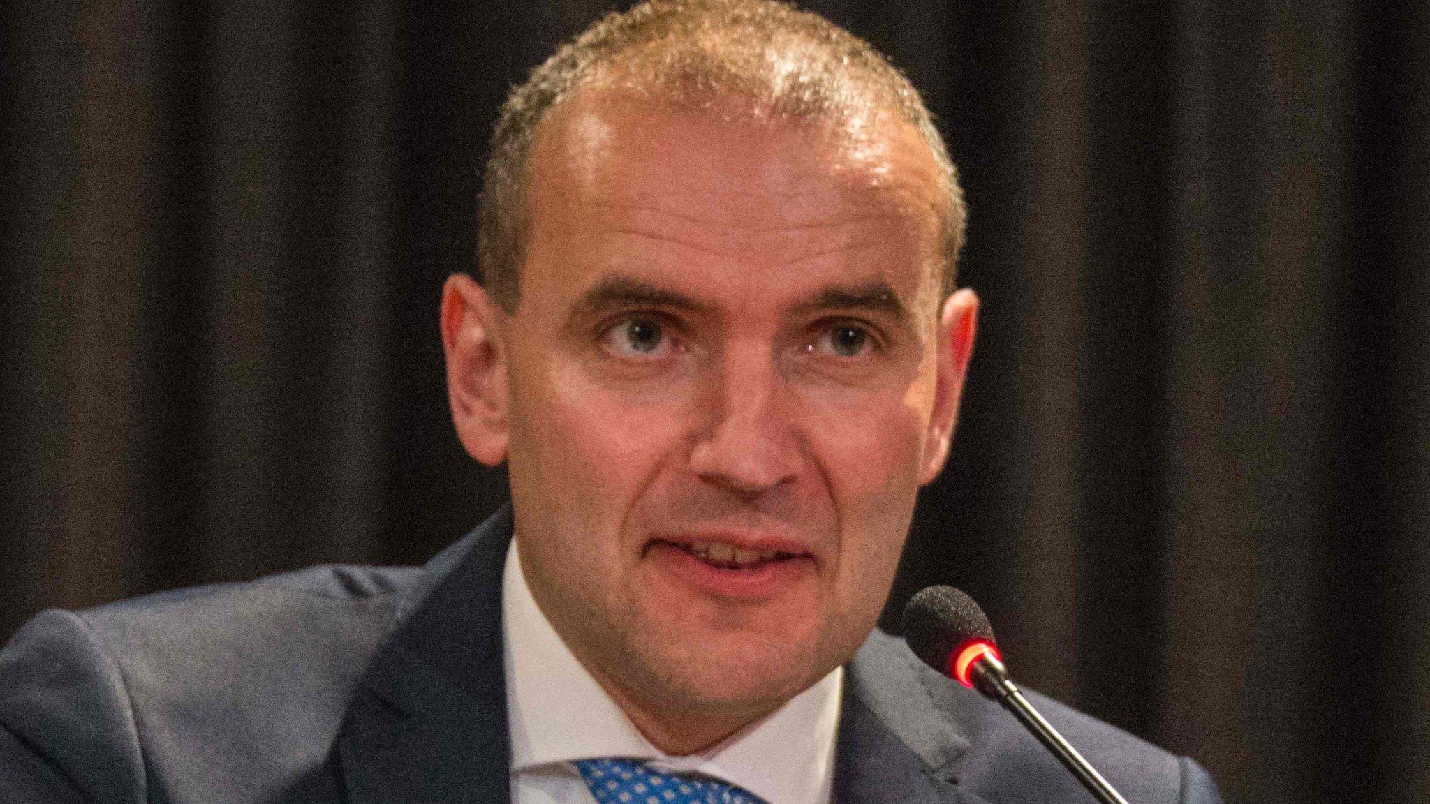 Icelandic presidential hopeful Gudni Johannesson