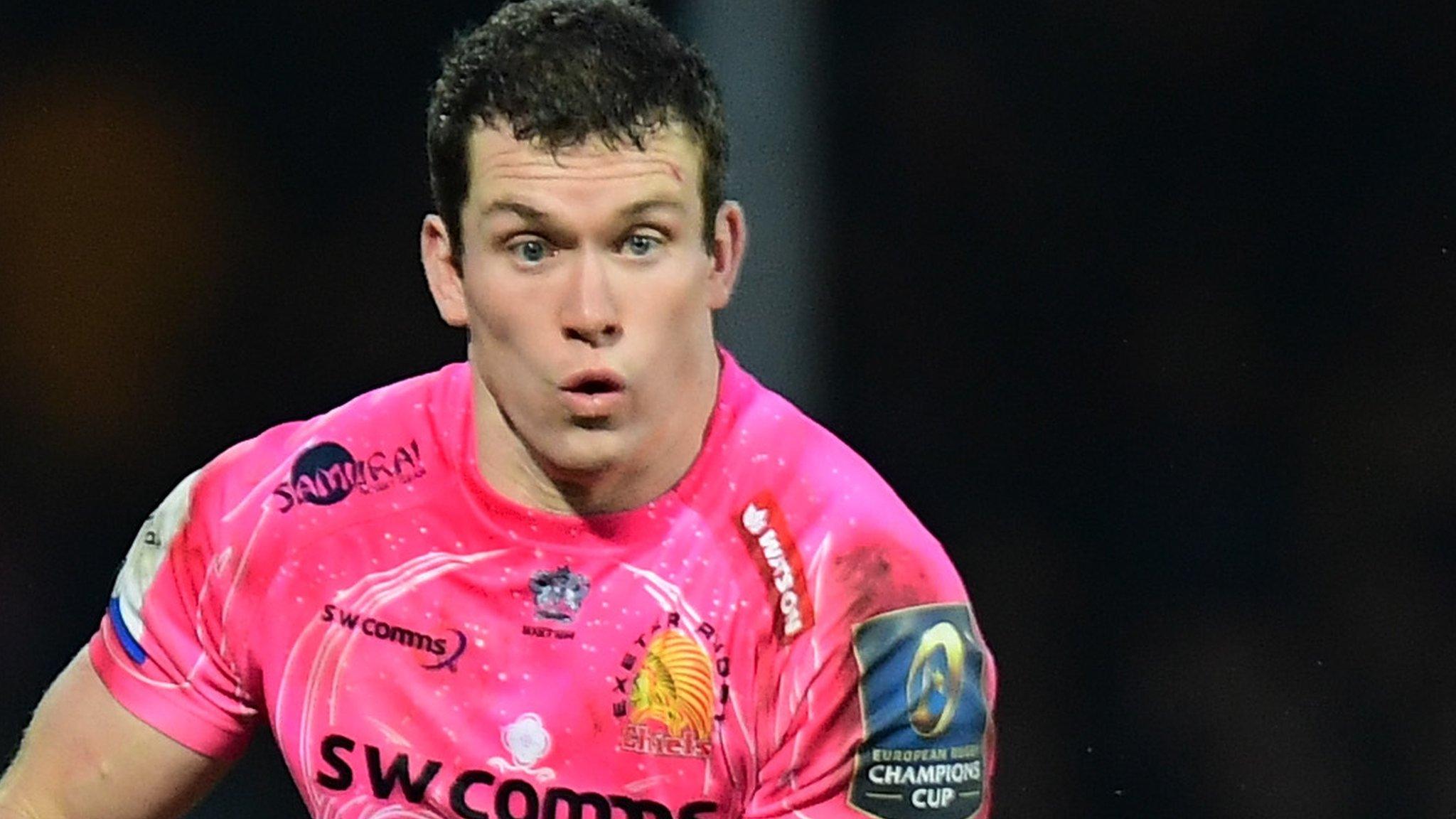 Ian Whitten playing for Exeter Chiefs