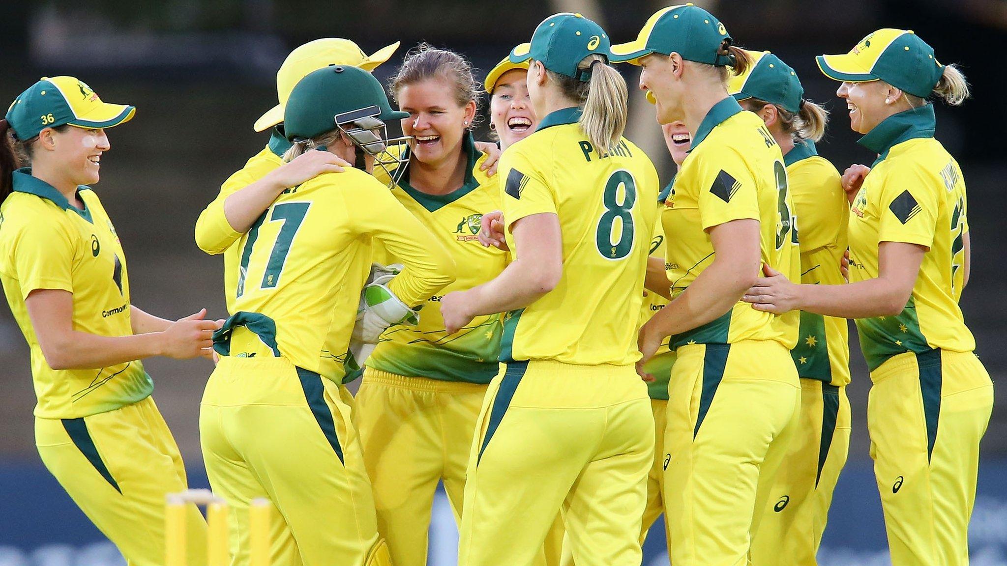 Australia celebrate in Sydney