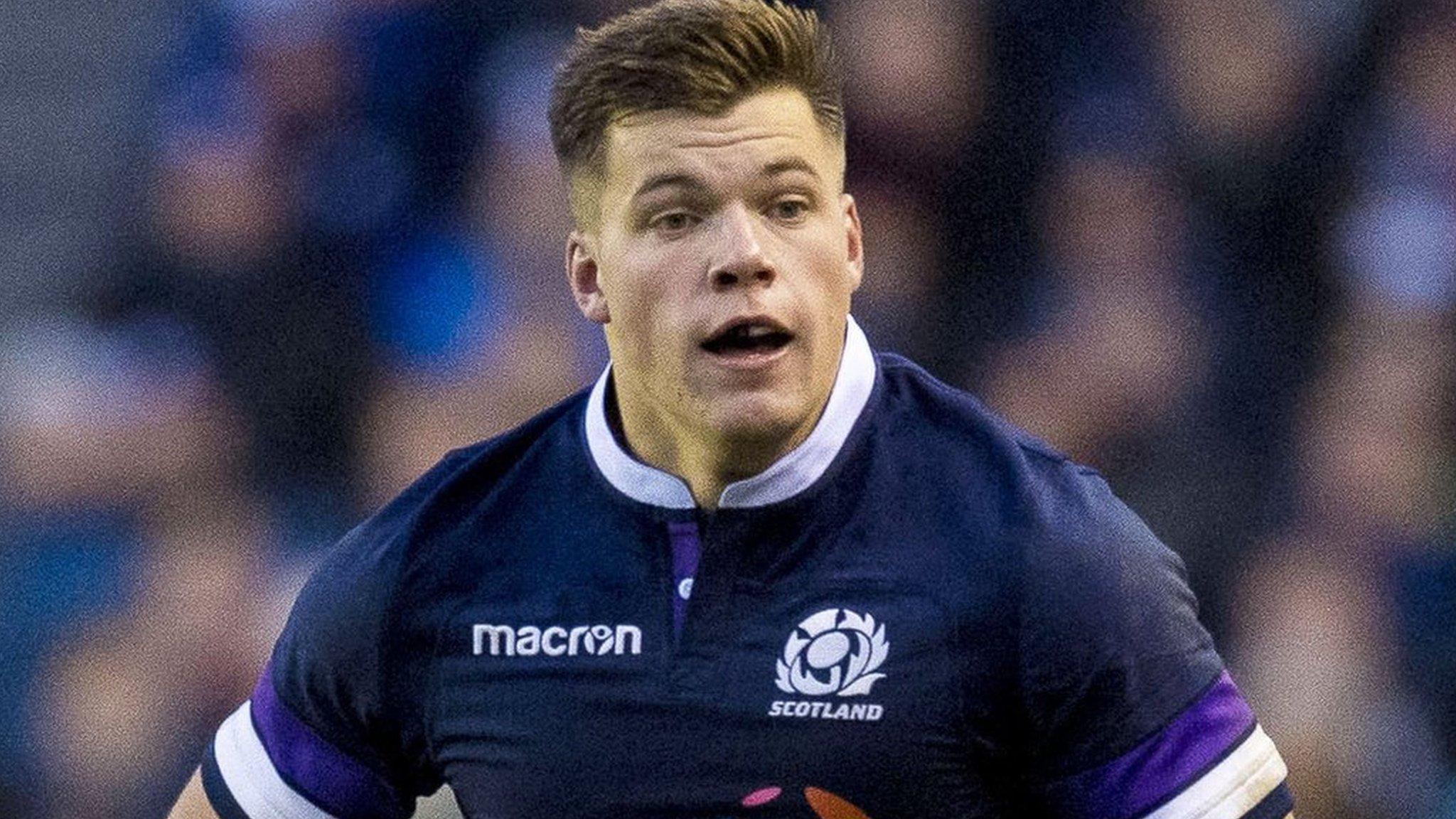 Scotland centre Huw Jones