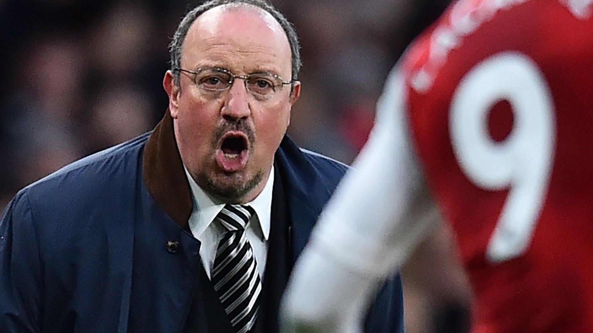 Newcastle manager Rafa Benitez