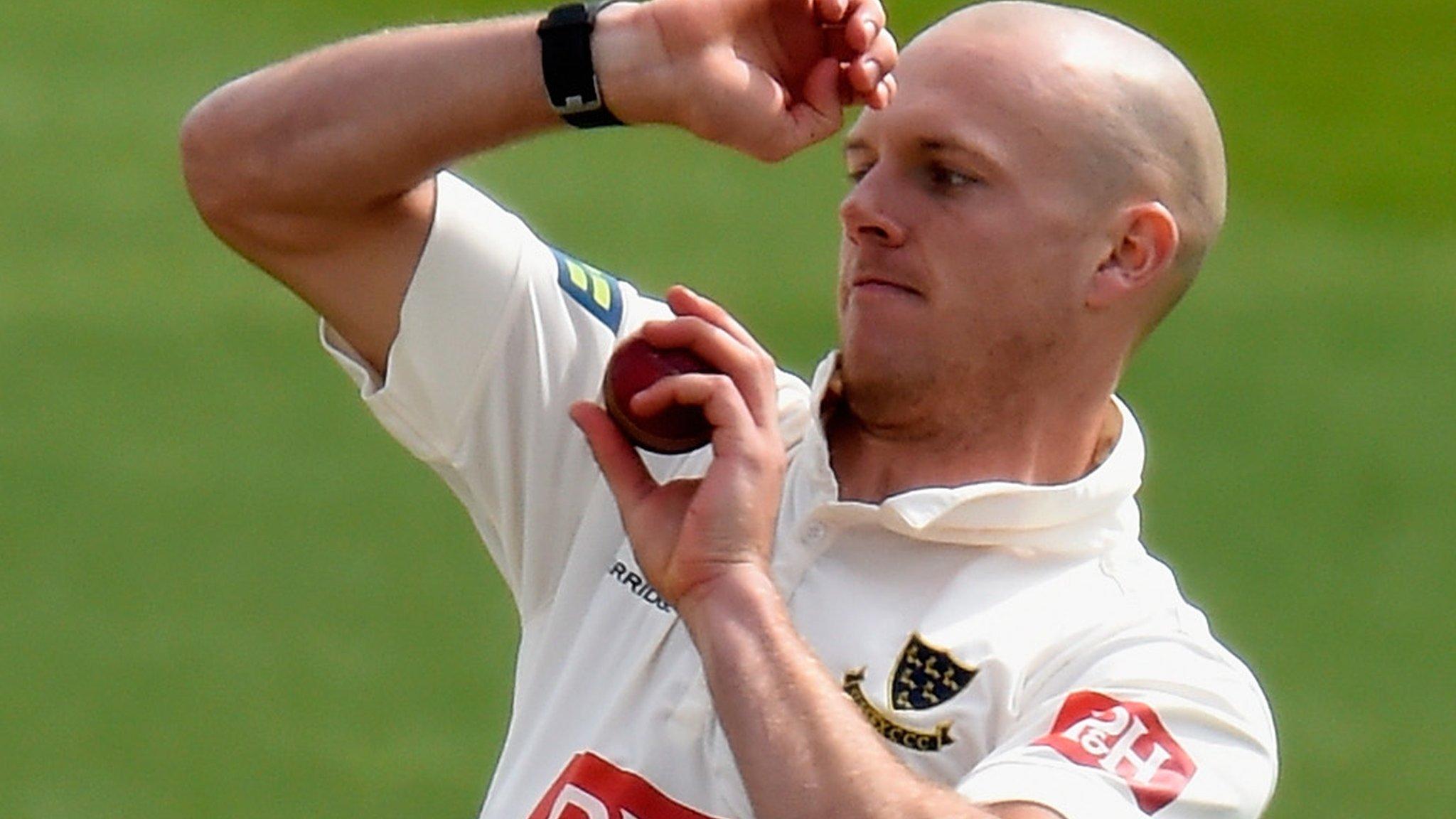 Sussex seamer Lewis Hatchett