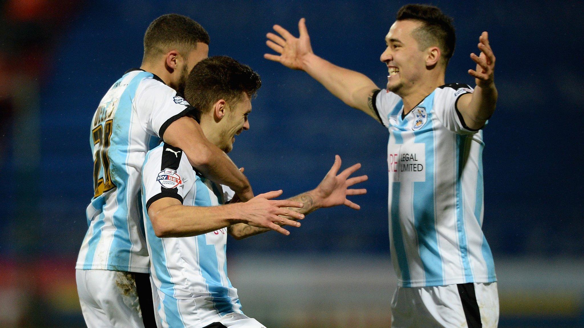 Jamie Paterson celebrates the opening goal