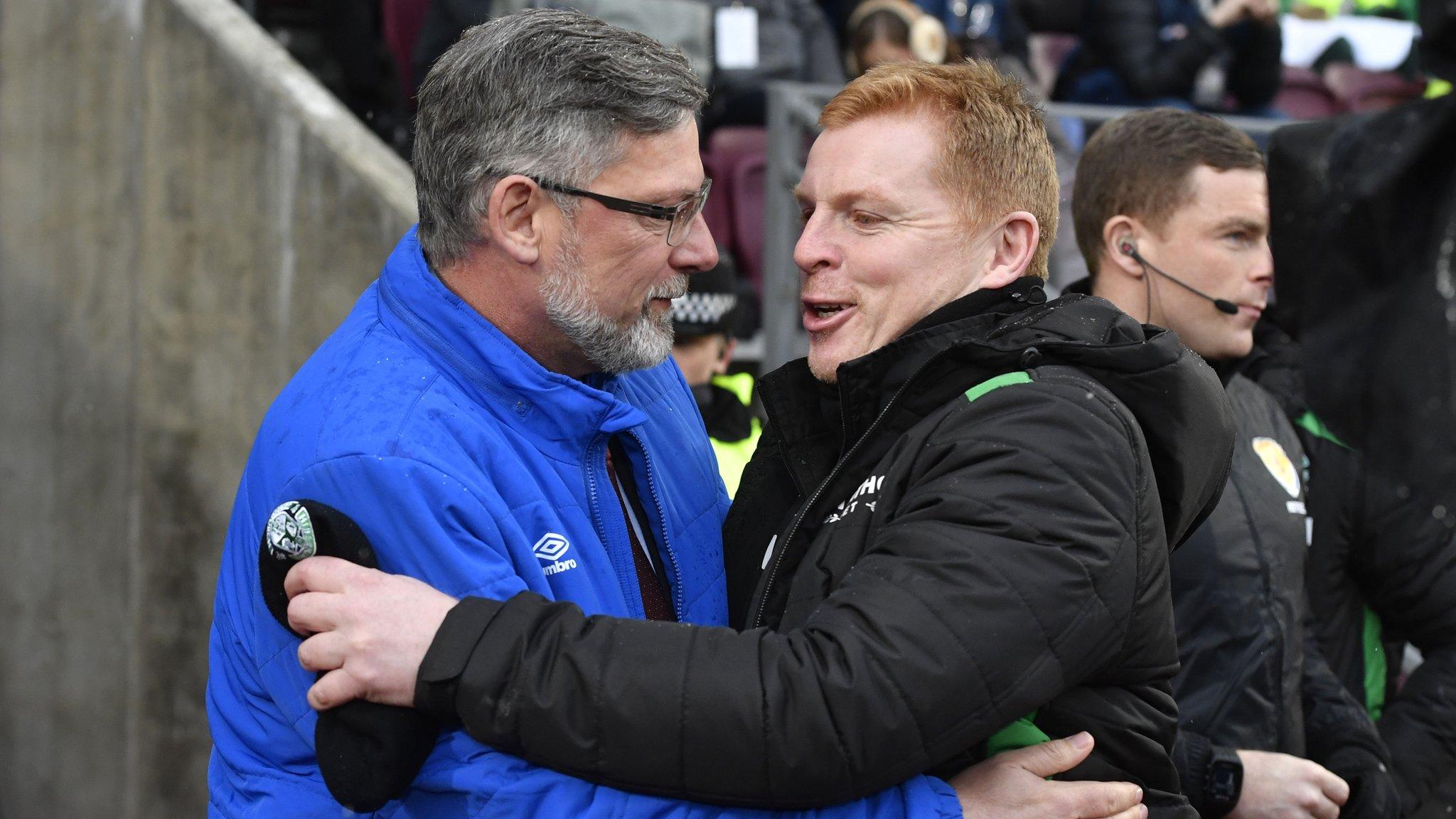 Craig Levein and Neil Lennon