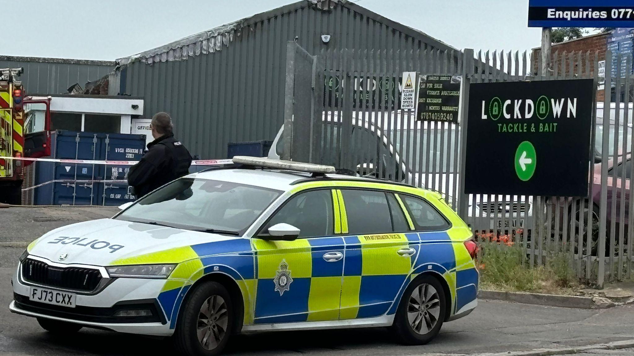 Damage to fishing tackle shop Lockdown Tackle and Bait